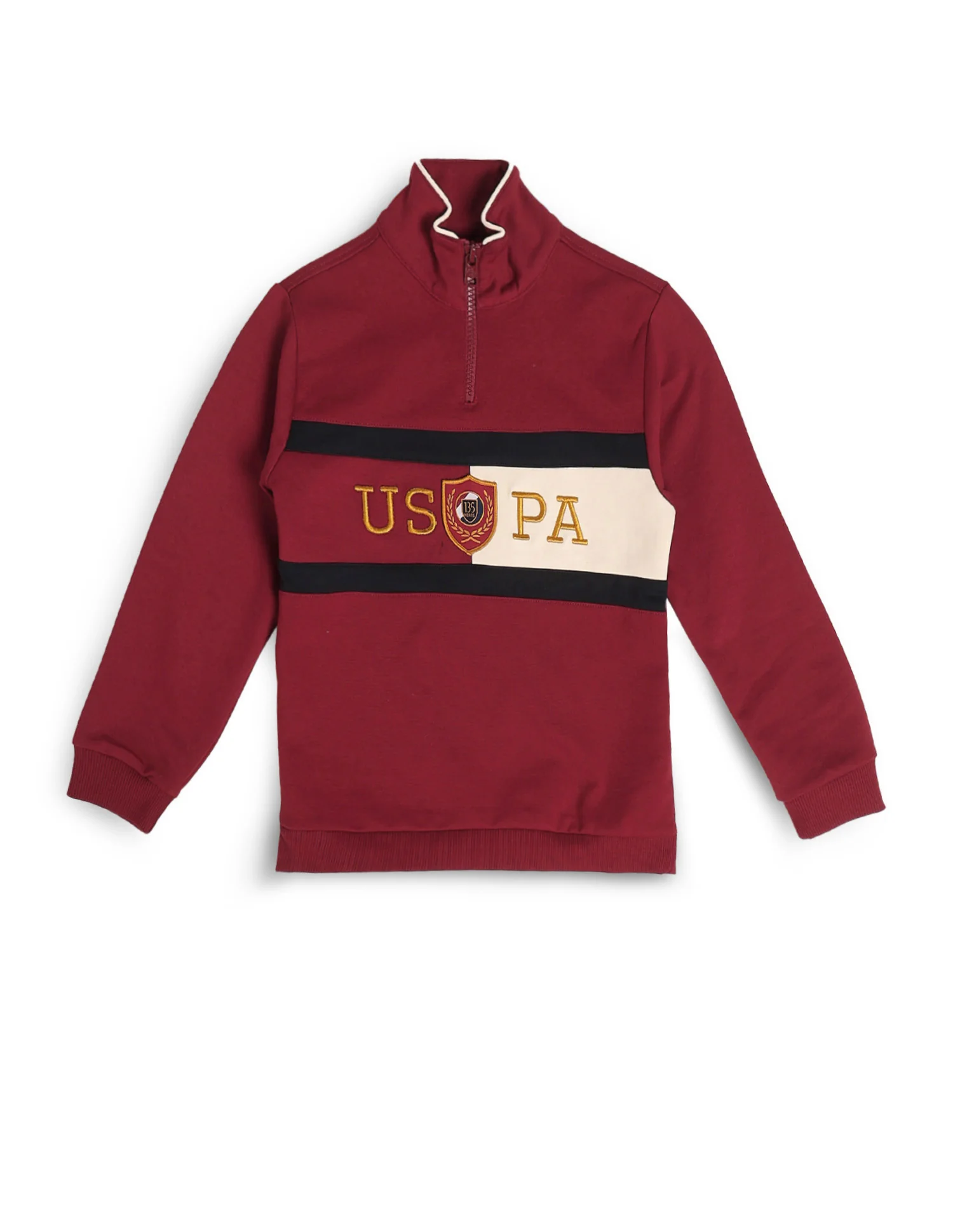 Boys Brand Embroidered Regular Fit Sweatshirt - Image 7