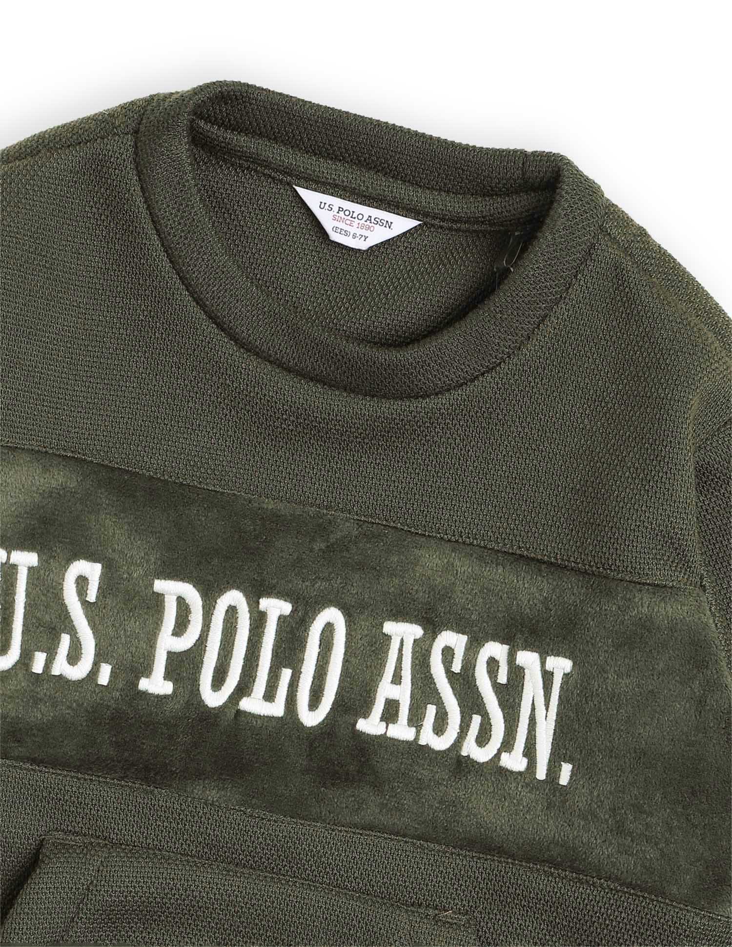 Boys Brand Embroidered Regular Fit Sweatshirt - Image 10