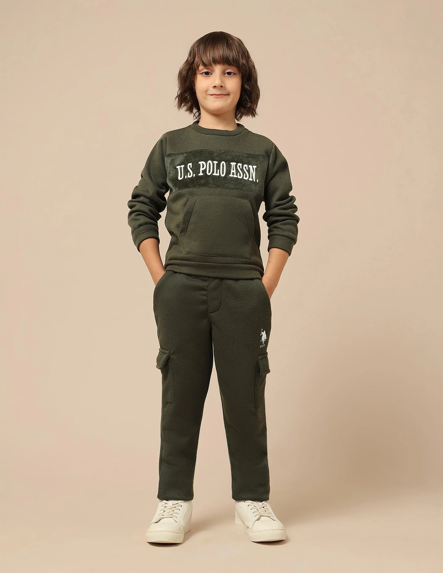 Boys Brand Embroidered Regular Fit Sweatshirt - Image 3