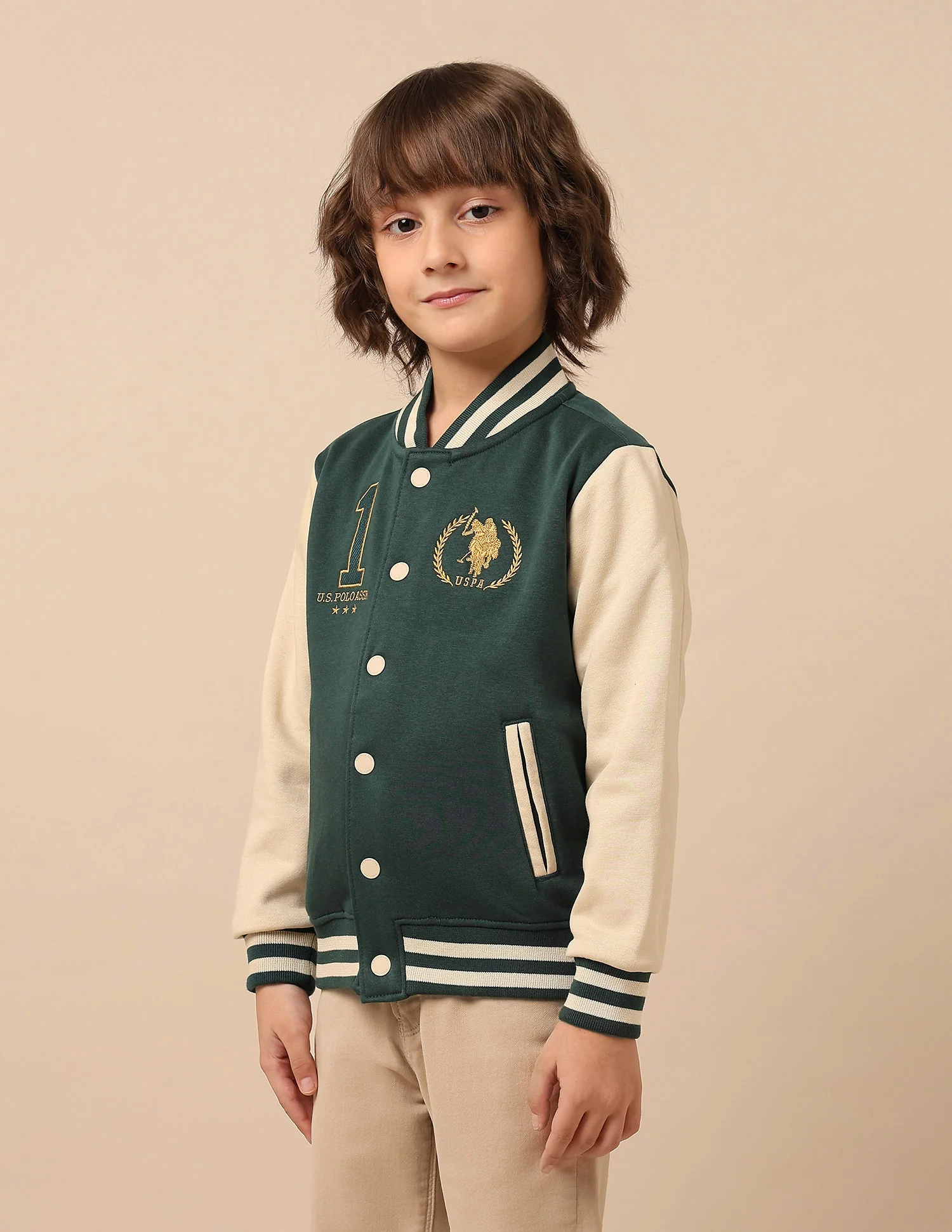 Boys Brand Embroidered Regular Fit Sweatshirt - Image 4