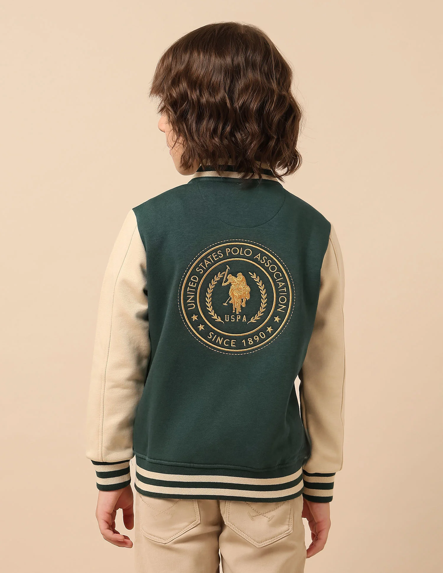 Boys Brand Embroidered Regular Fit Sweatshirt - Image 5