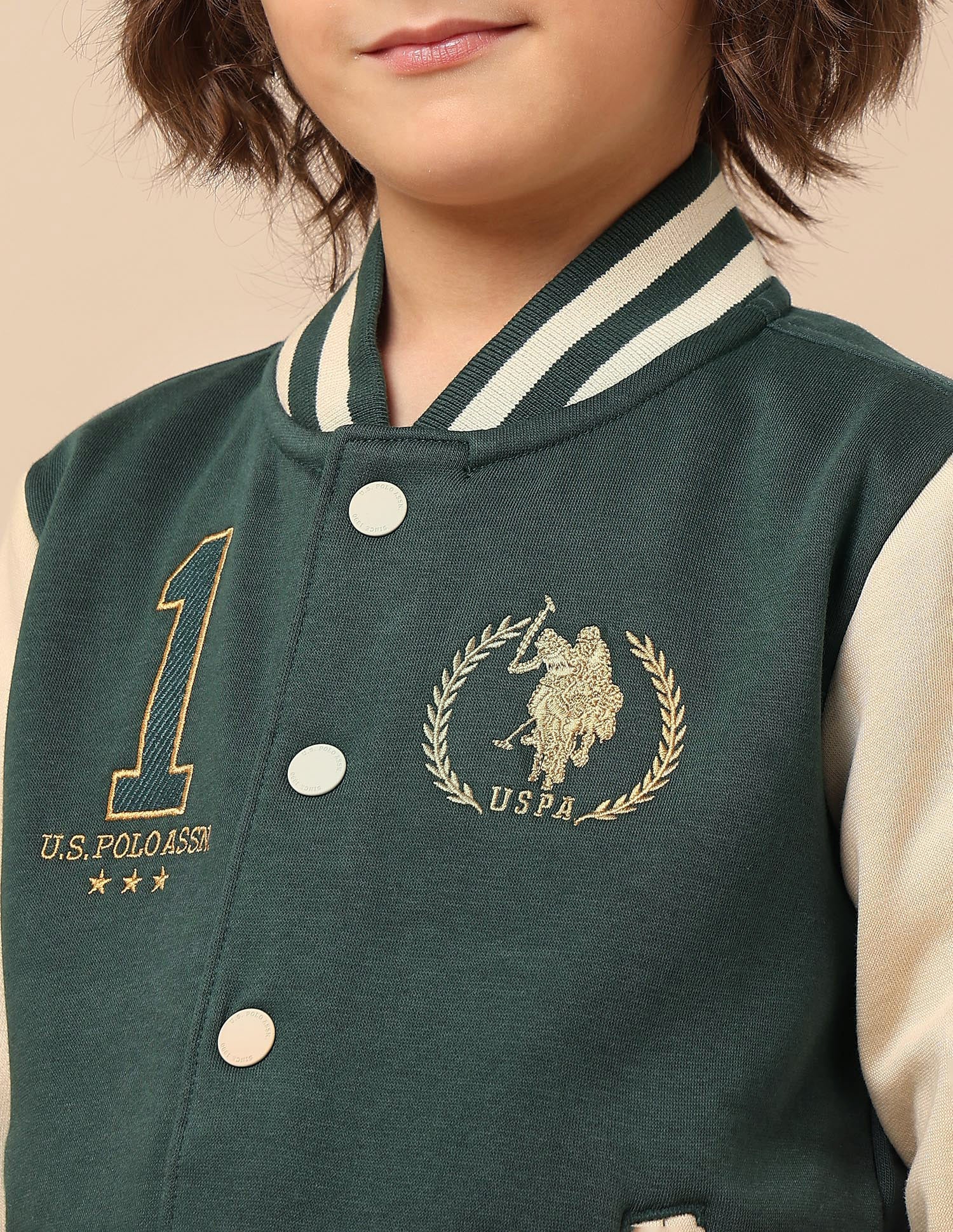 Boys Brand Embroidered Regular Fit Sweatshirt - Image 7
