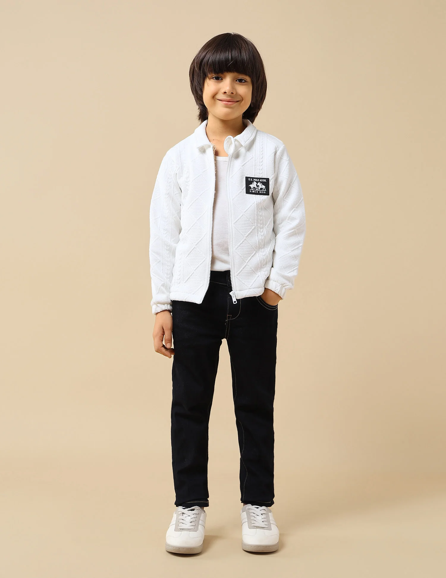 Boys Brand Embroidered Regular Fit Sweatshirt - Image 3