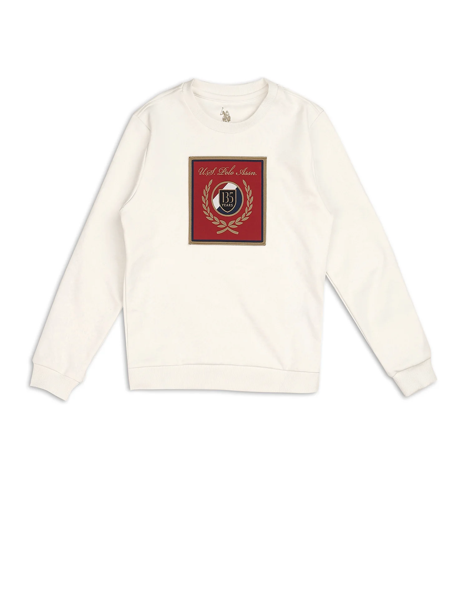 Boys Brand Embroidered Regular Fit Sweatshirt - Image 7