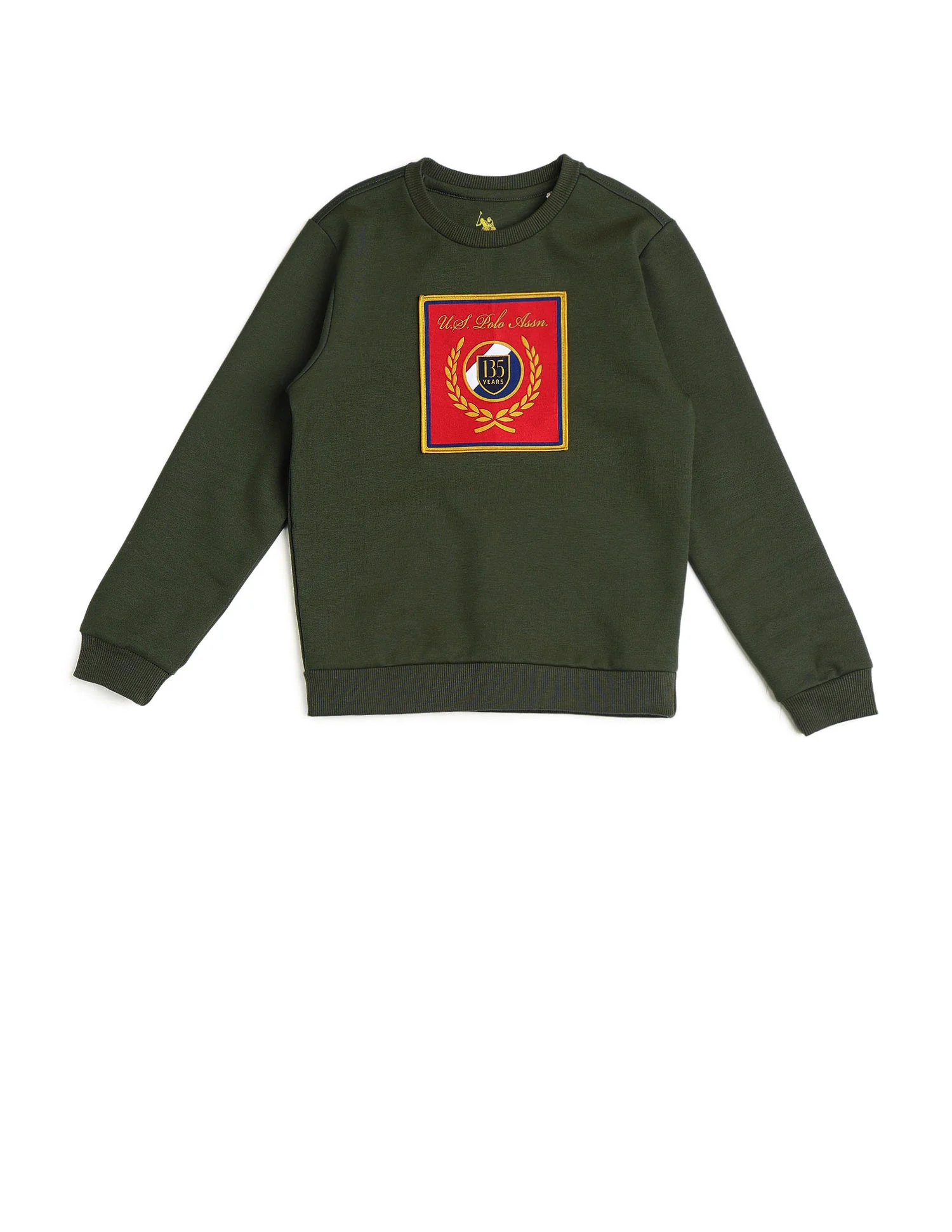 Boys Brand Embroidered Regular Fit Sweatshirt - Image 7