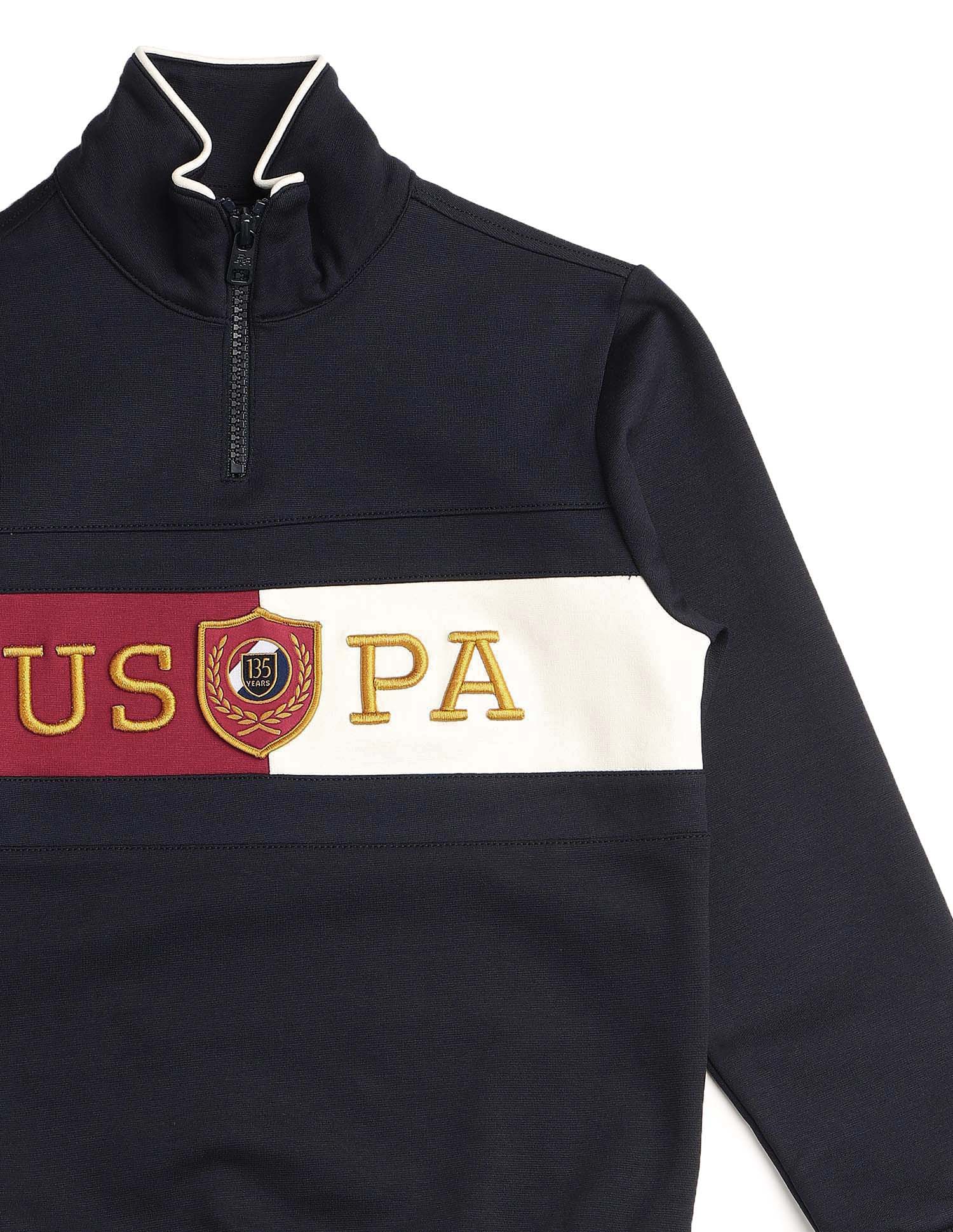 Boys Brand Embroidered Regular Fit Sweatshirt - Image 9