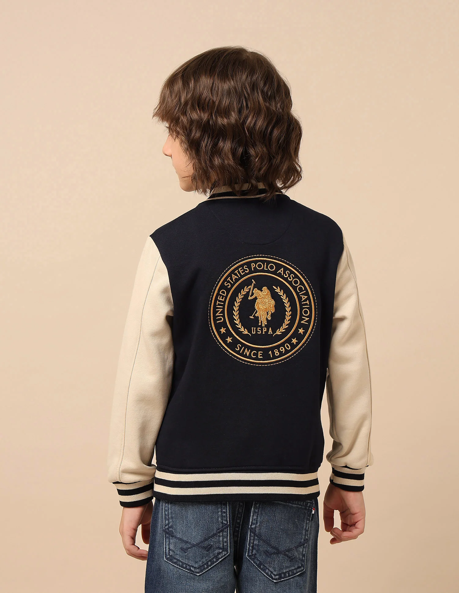 Boys Brand Embroidered Regular Fit Sweatshirt - Image 5
