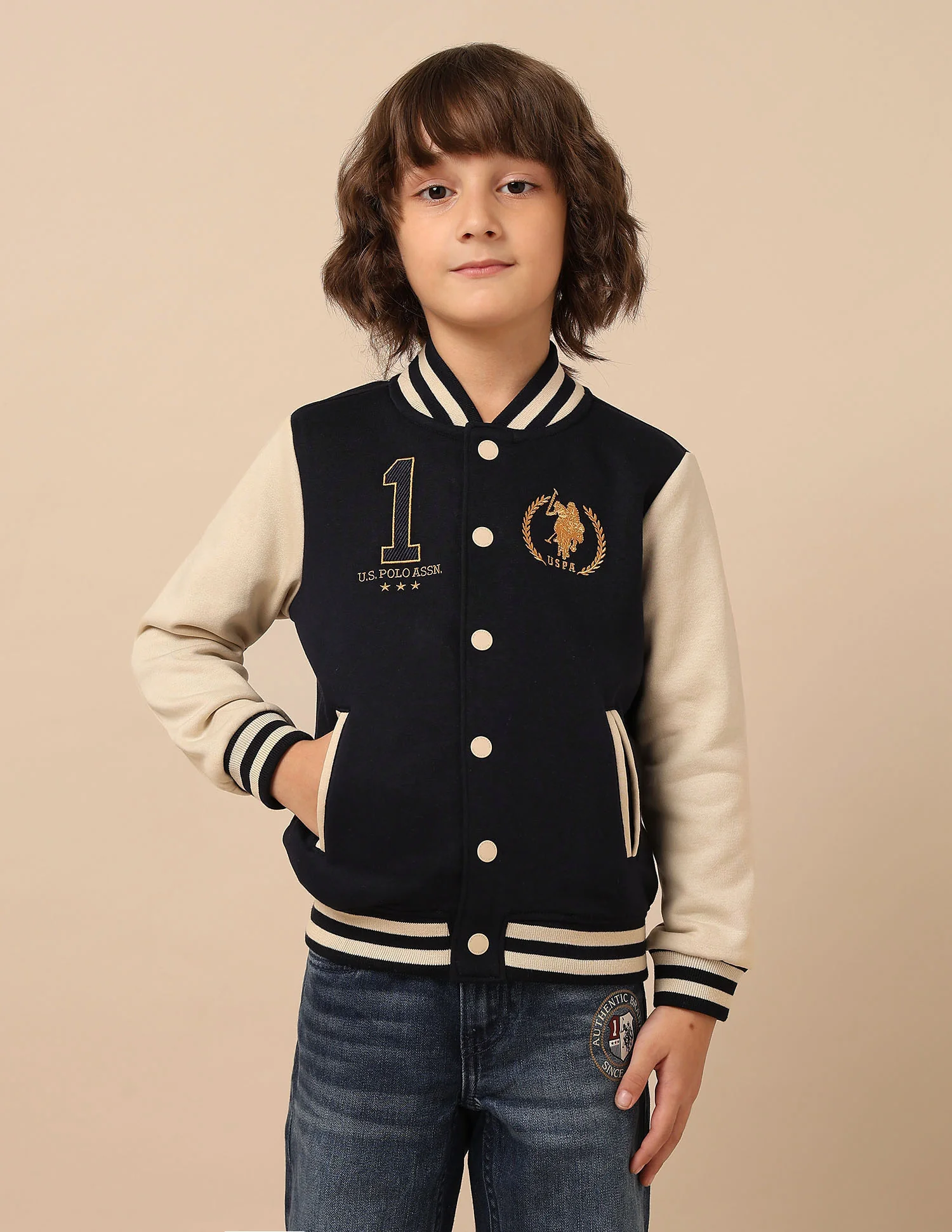 Boys Brand Embroidered Regular Fit Sweatshirt - Image 6