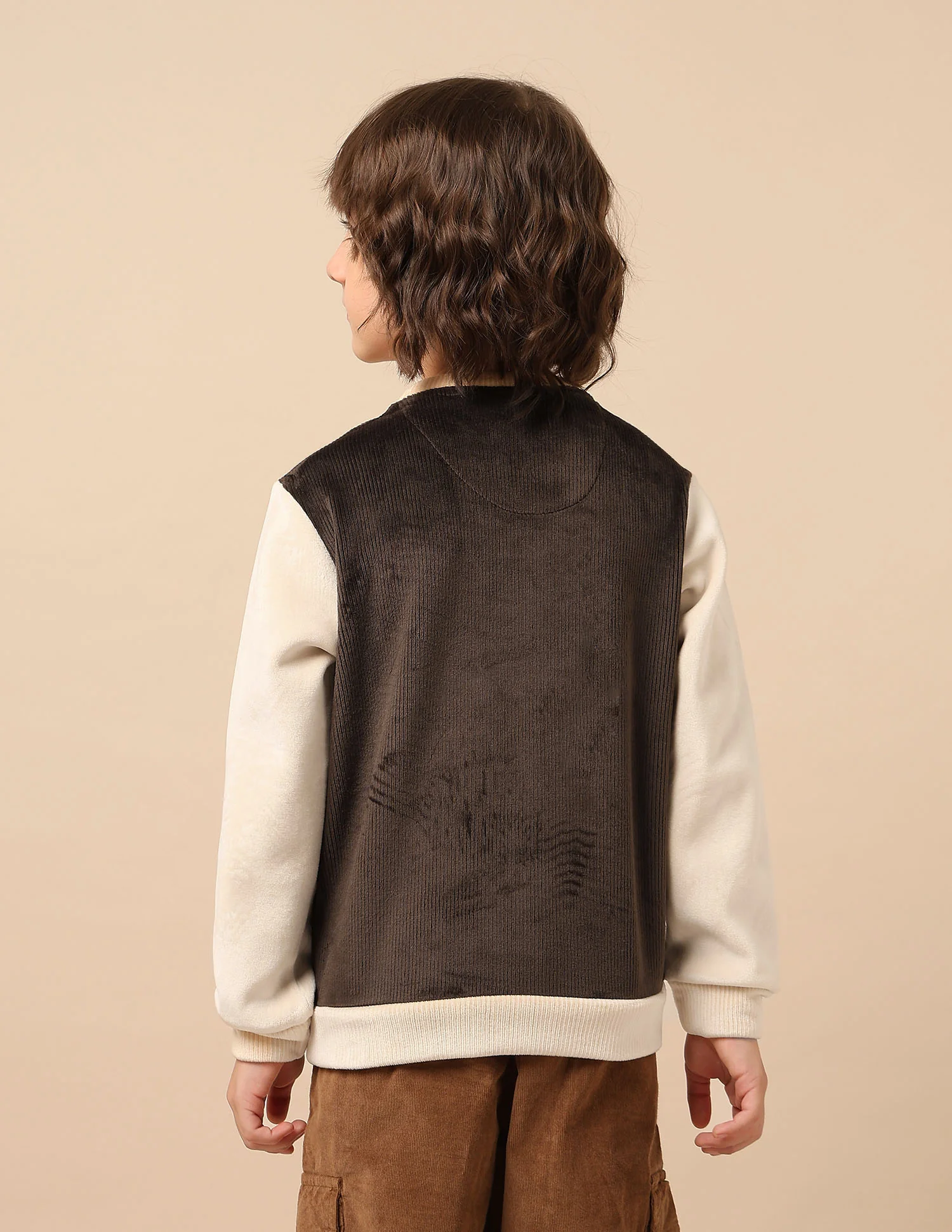 Boys Brand Embroidered Regular Fit Sweatshirt - Image 5