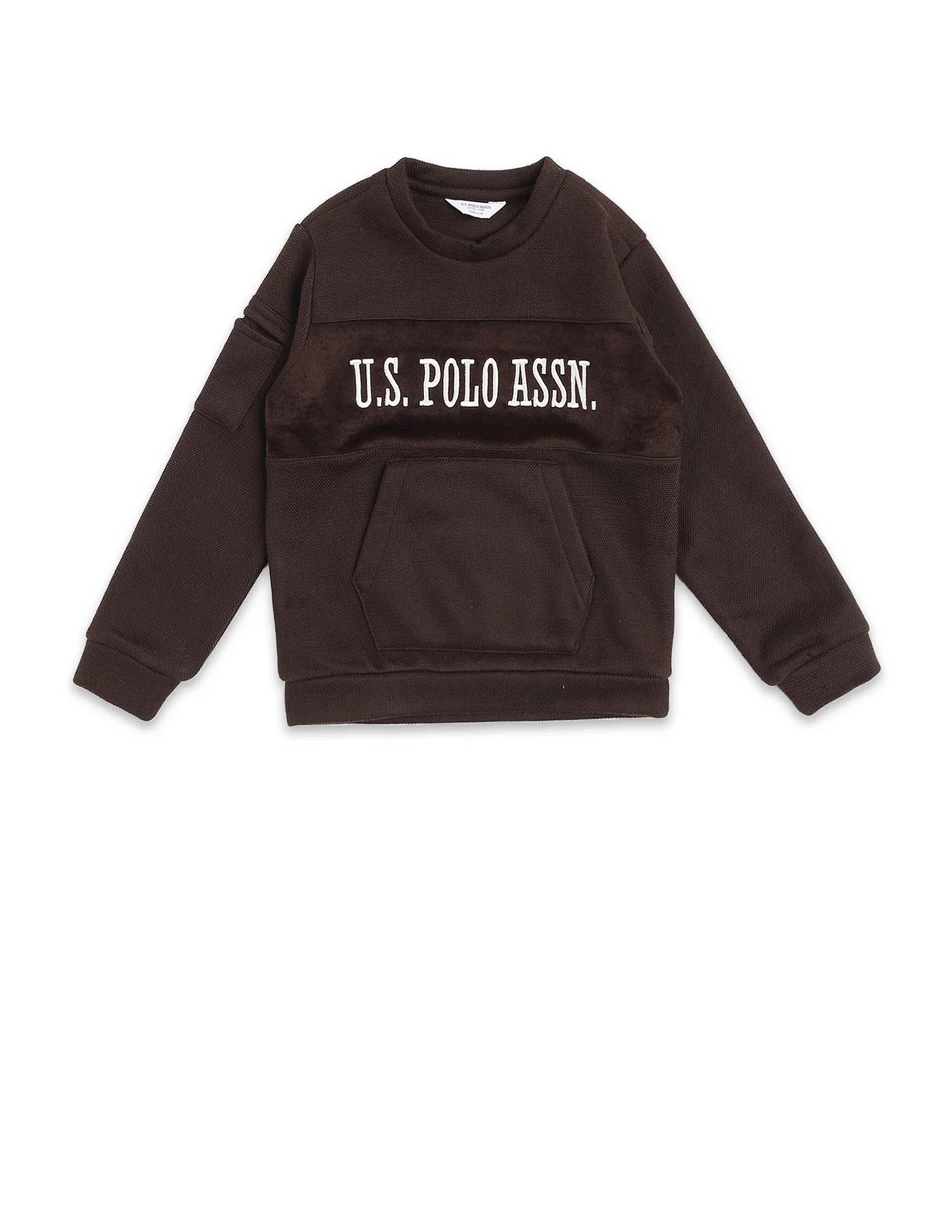 Boys Brand Embroidered Regular Fit Sweatshirt - Image 8