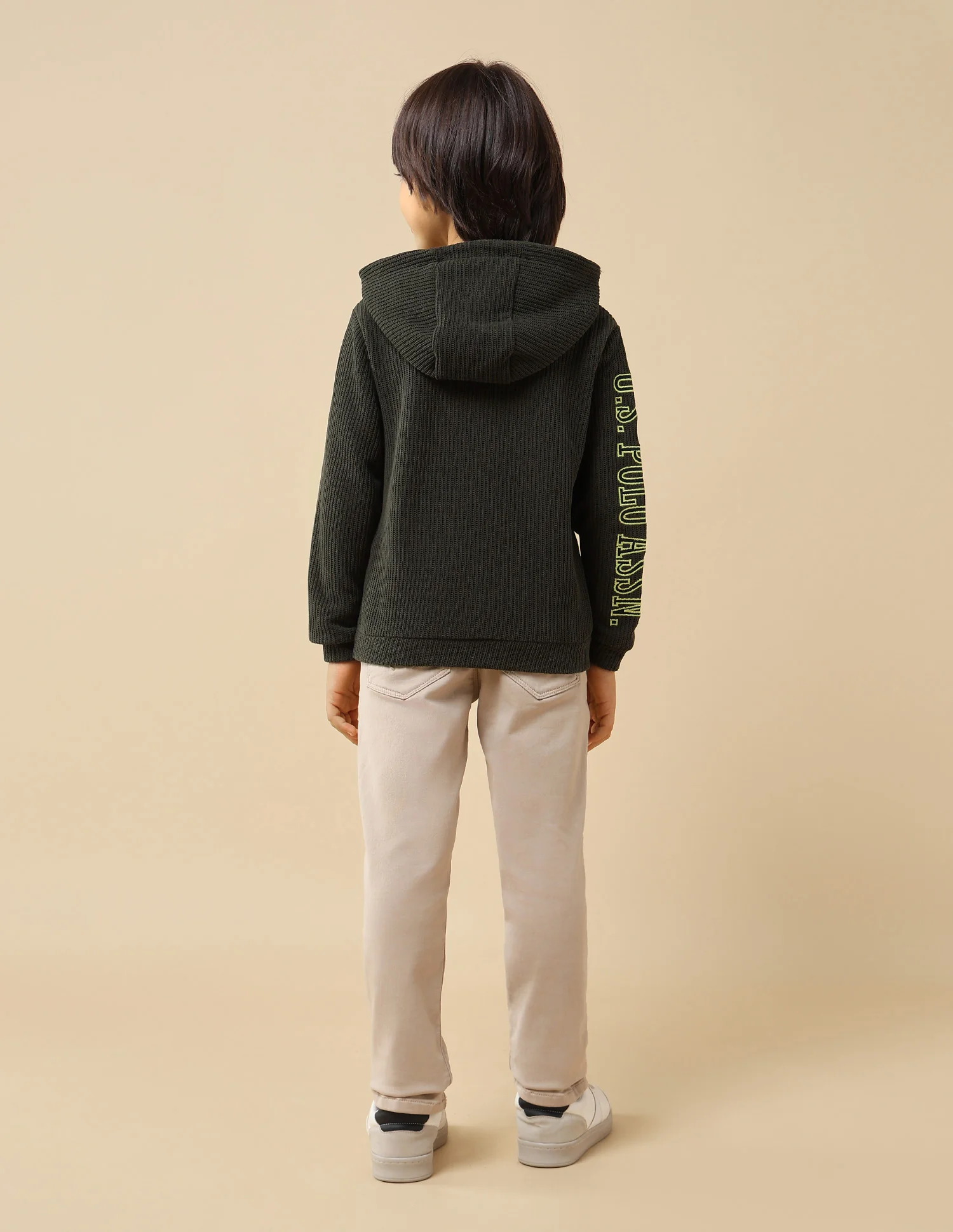 Boys Brand Embroidered Regular Fit Sweatshirt - Image 5