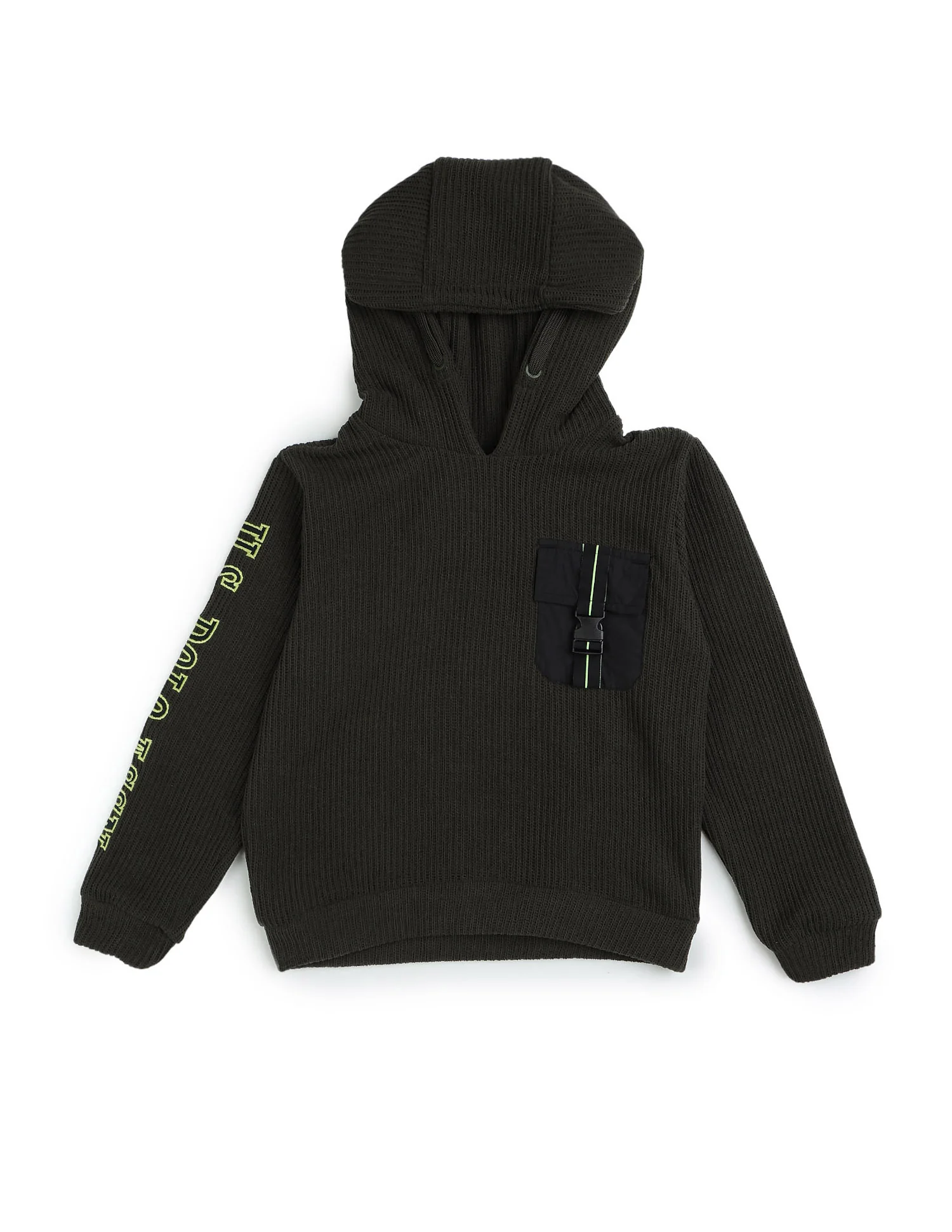Boys Brand Embroidered Regular Fit Sweatshirt - Image 7