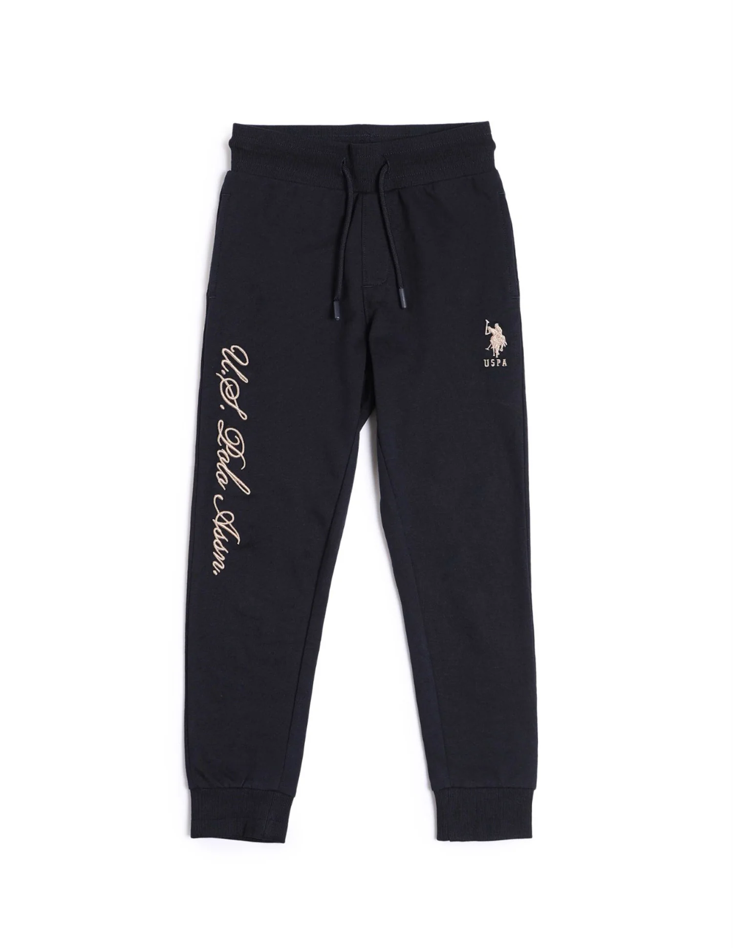 Boys Brand Embroidered Track Pants - Image 5