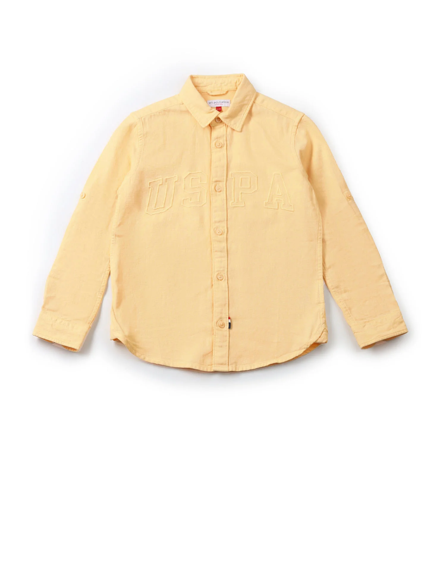 UKSHT1402 YELLOW Boys Shirt - Image 6