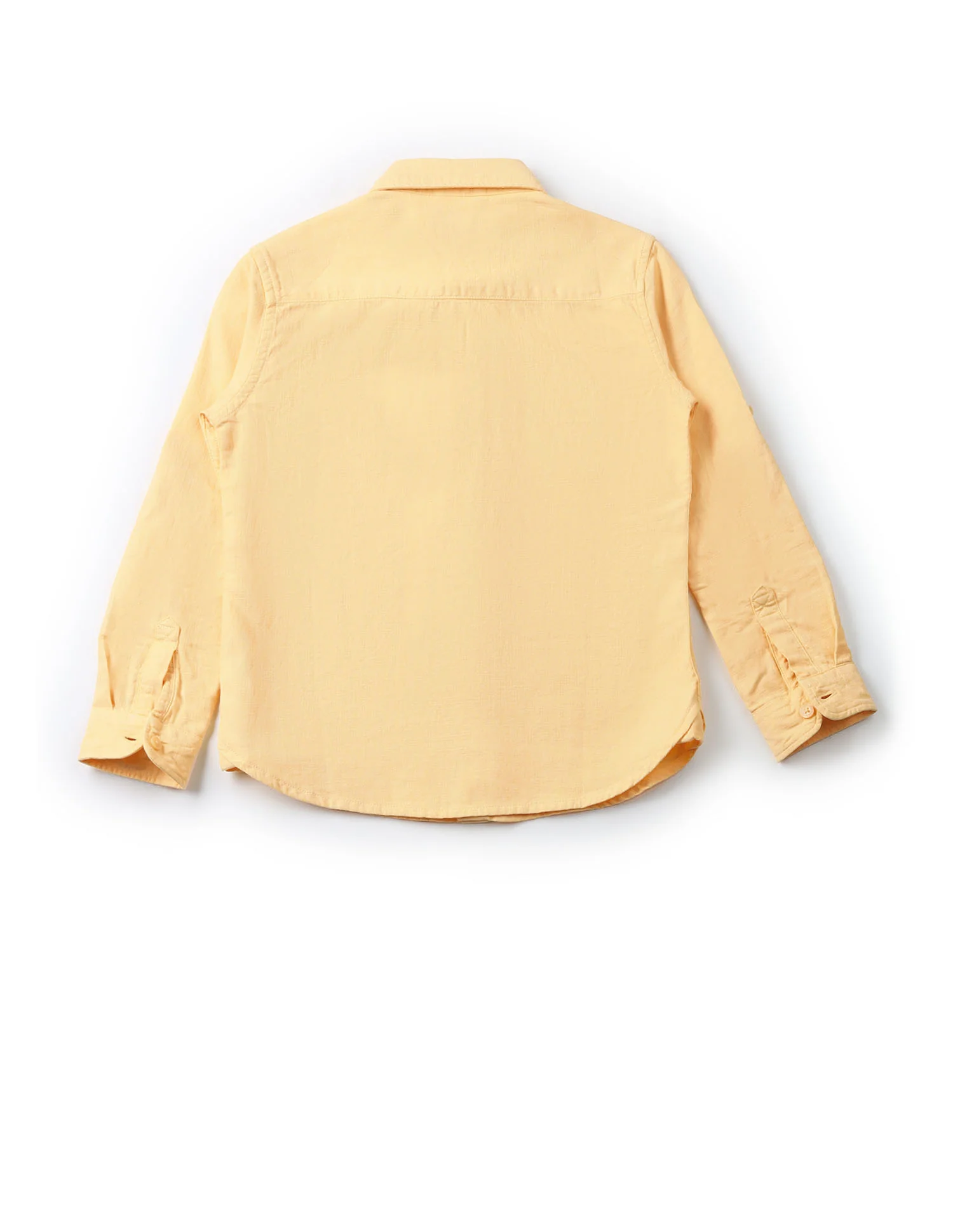 UKSHT1402 YELLOW Boys Shirt - Image 7