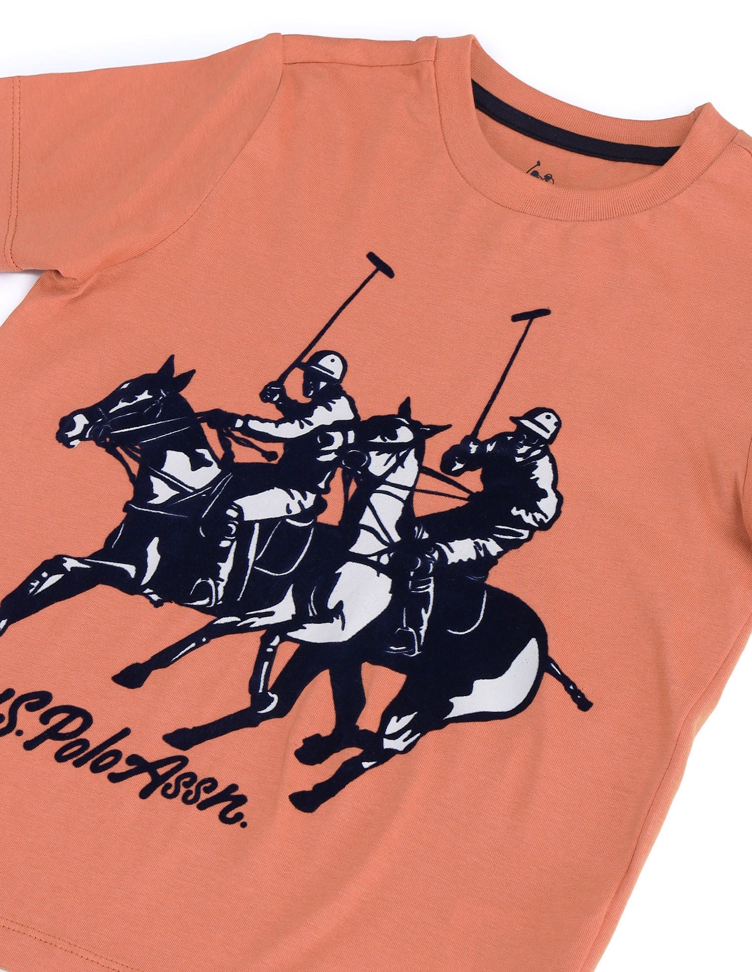 Boys Brand Print Regular Fit T-shirt - Image 7