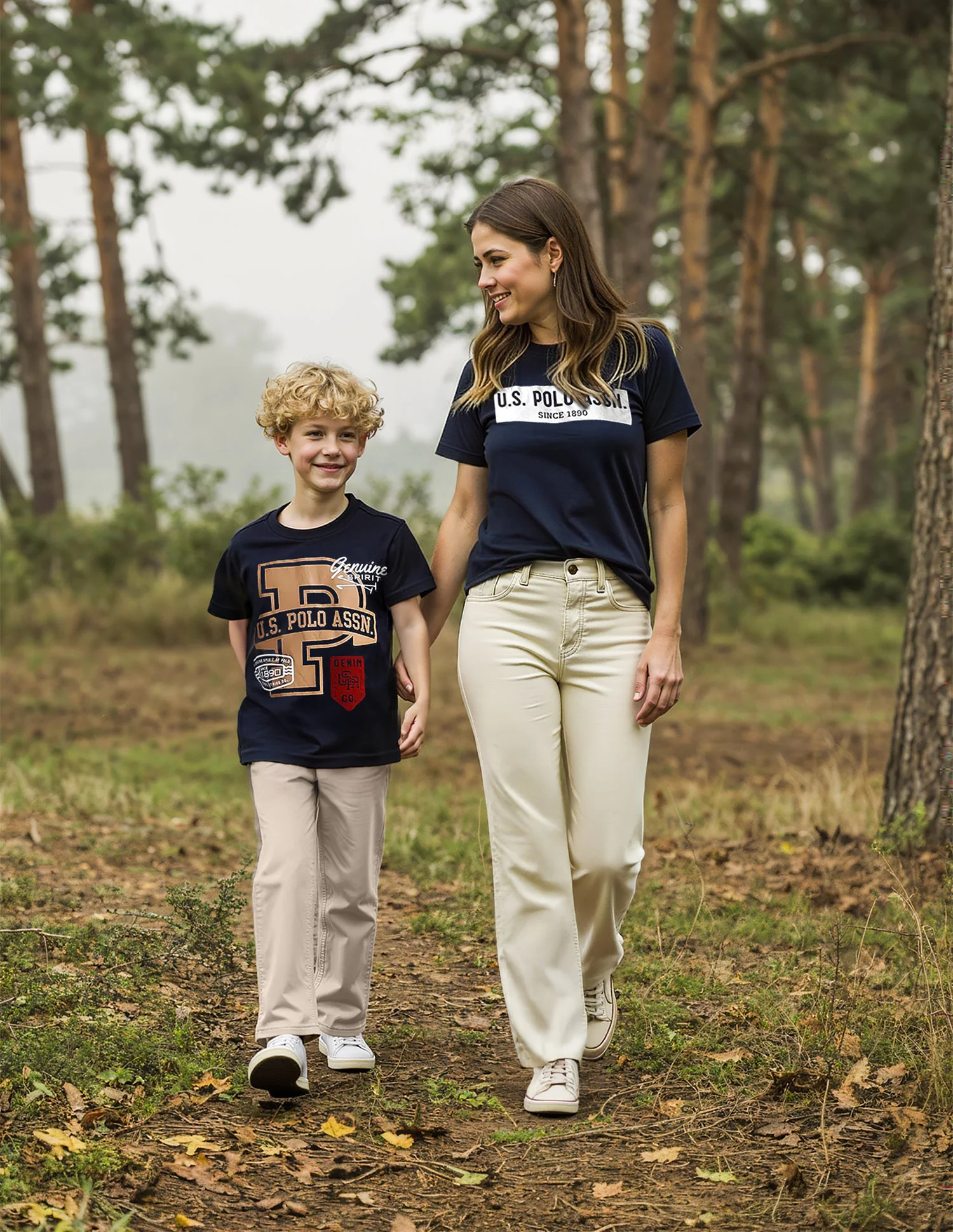 Boys Brand Print Regular Fit T-shirt - Image 2