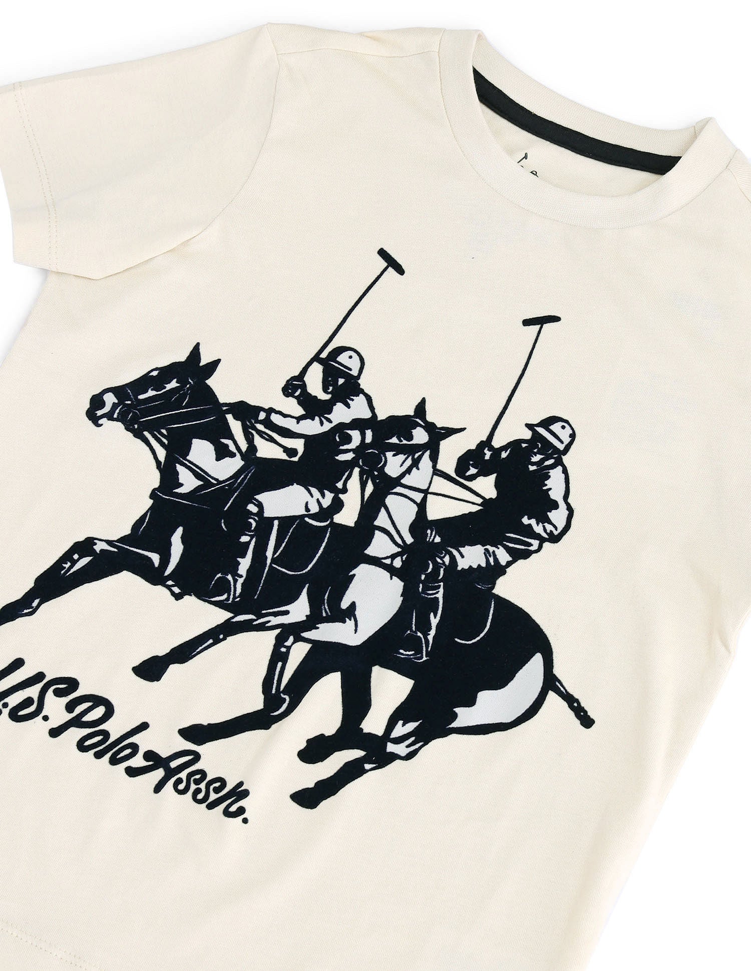 Boys Brand Print Regular Fit T-shirt - Image 7