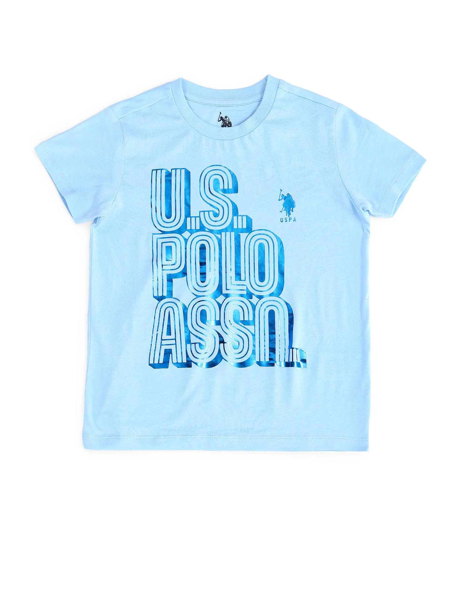 Boys Brand Print Regular Fit T-shirt - Image 5