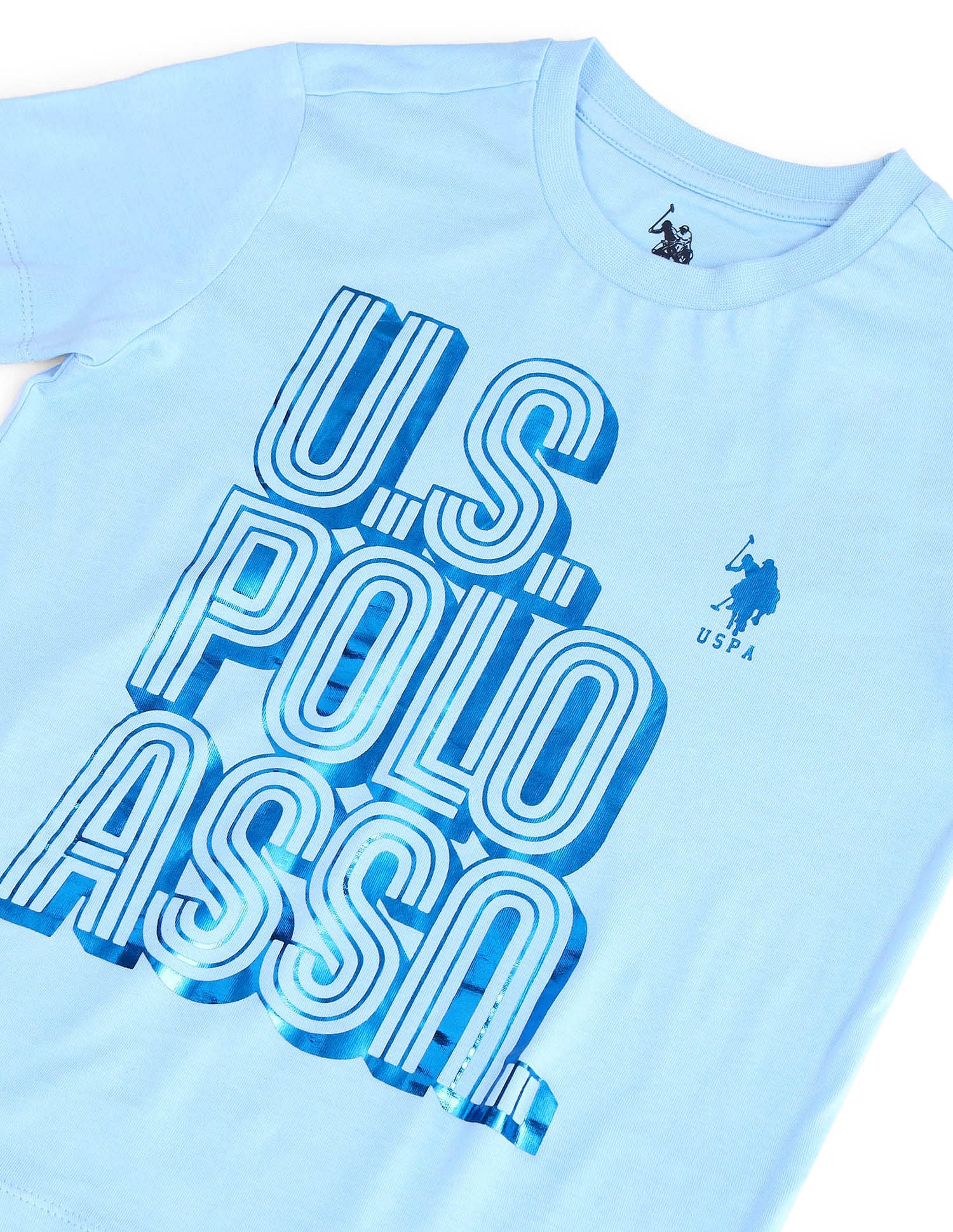Boys Brand Print Regular Fit T-shirt - Image 7