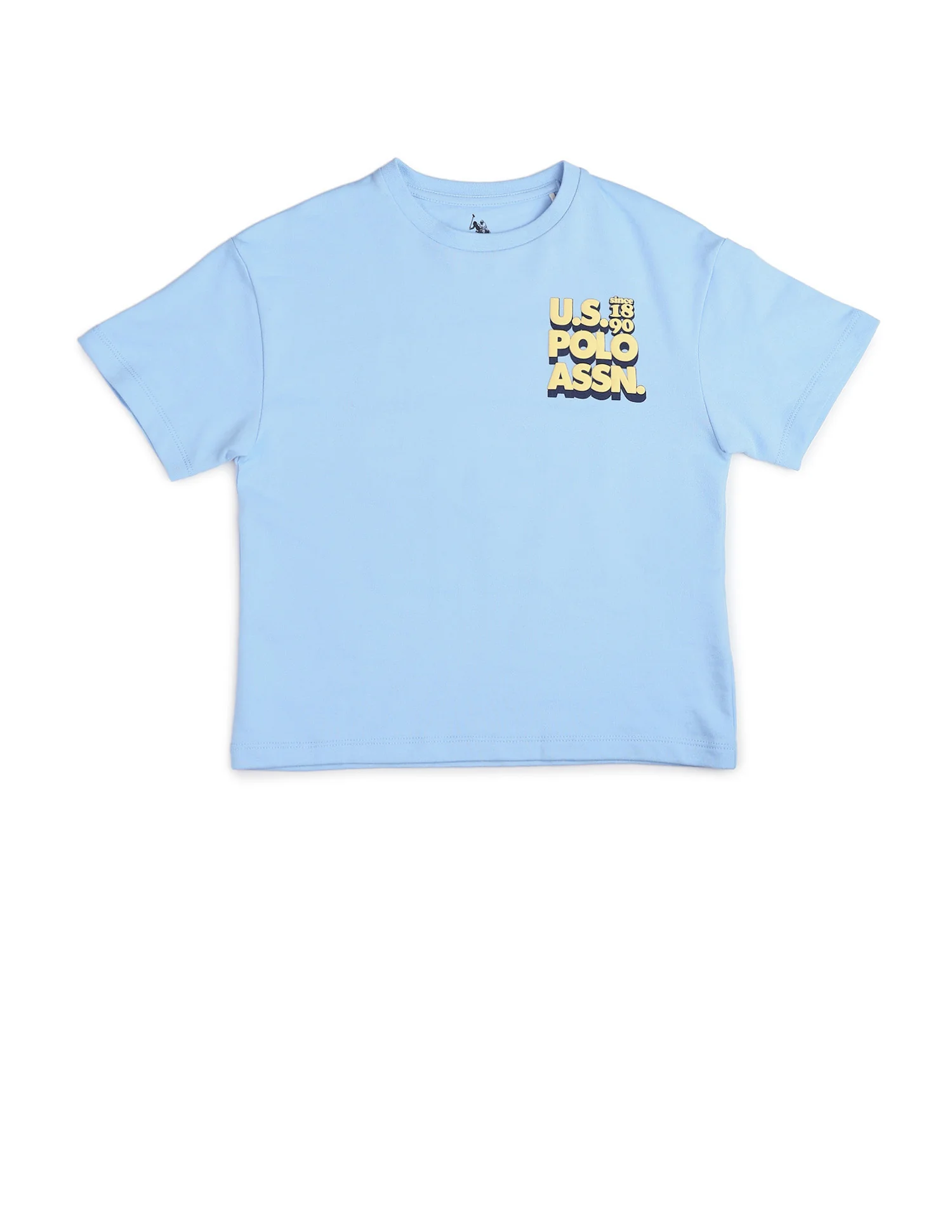 Boys Brand Printed Boxy Fit T Shirt - Image 7