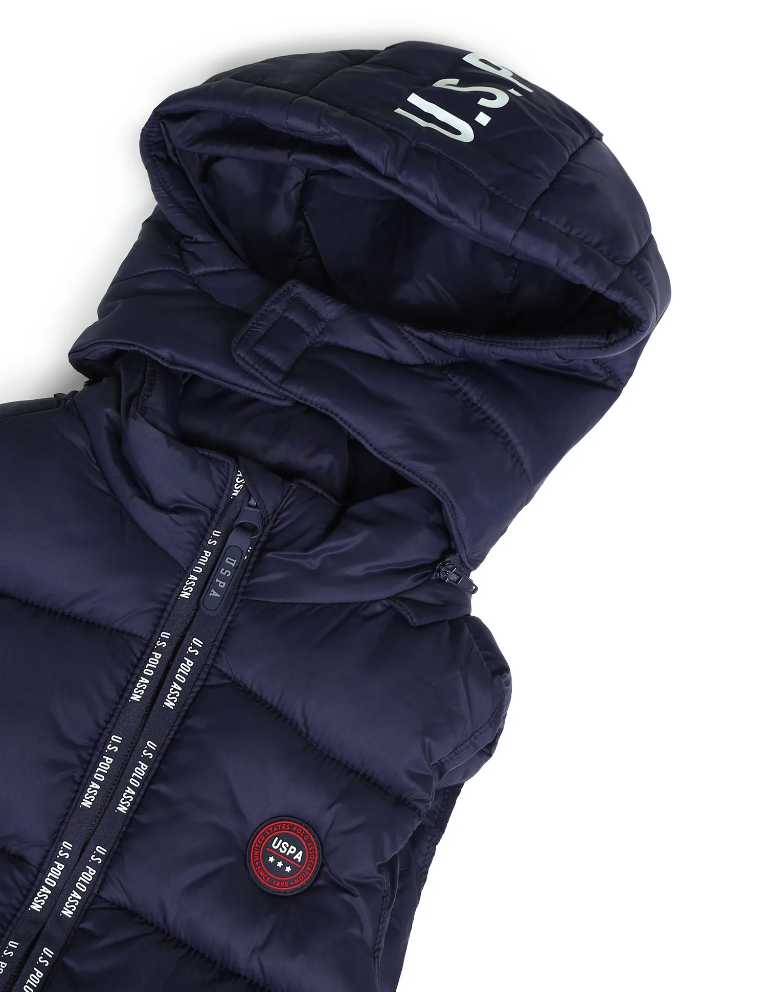 Boys Brand Printed Hooded Jacket - Image 2