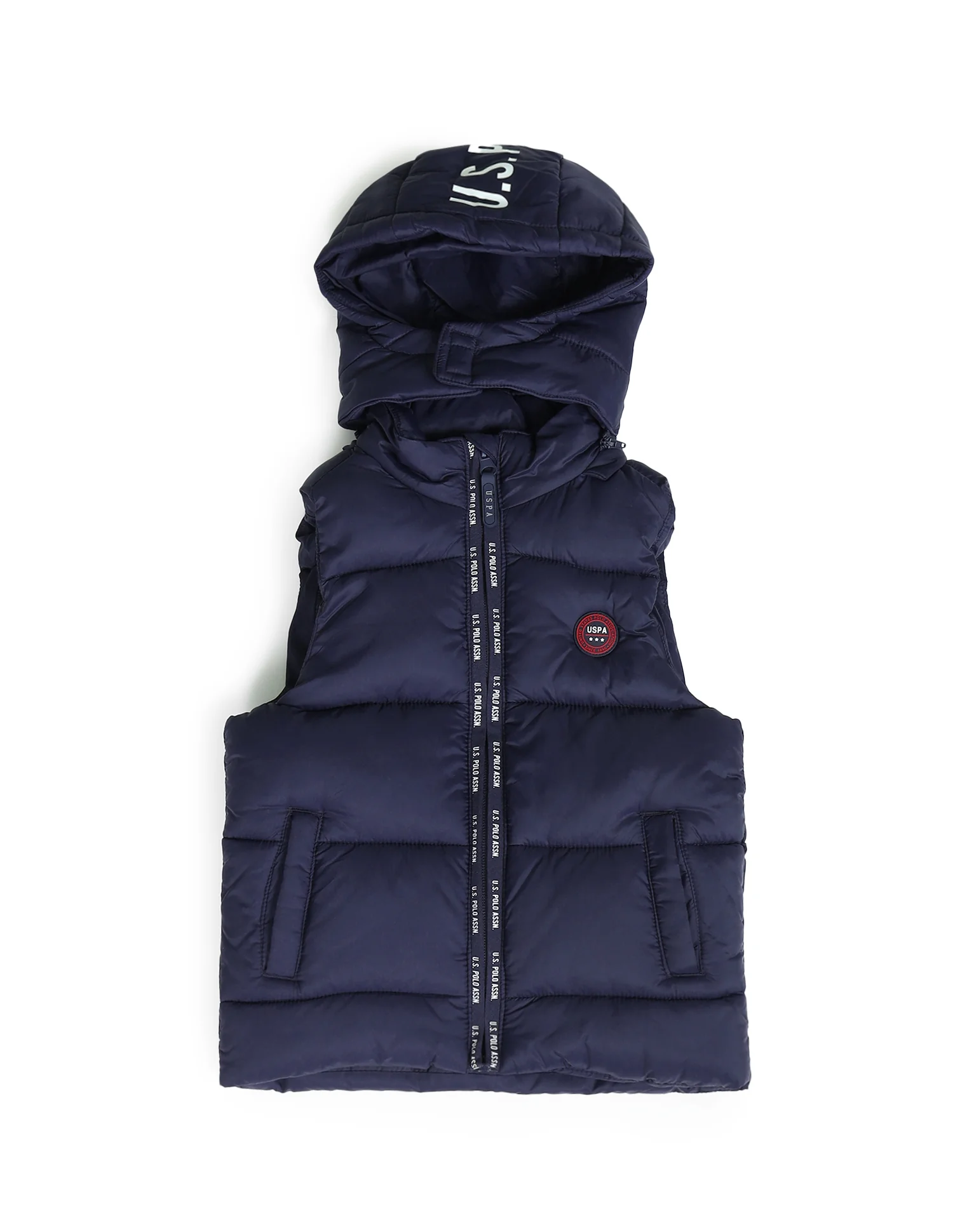 Boys Brand Printed Hooded Jacket - Image 5