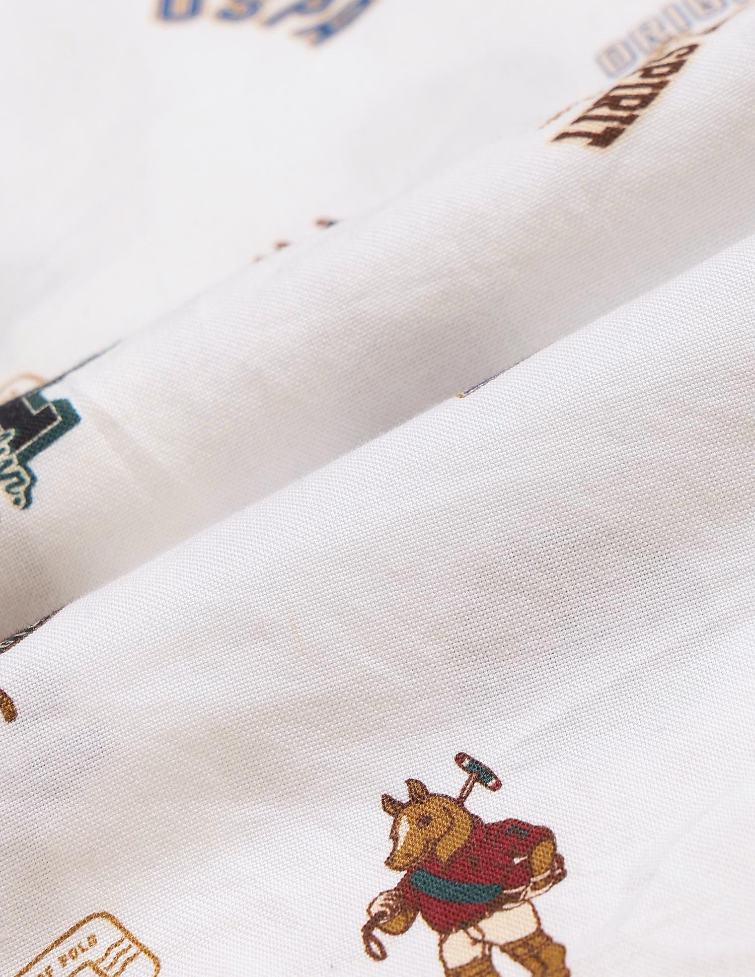 Boys Brand Printed Oxford Shirt - Image 2