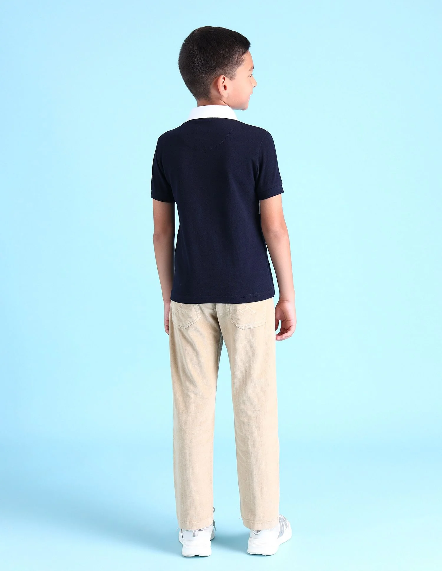 Boys Brand Printed Polo Shirt - Image 4