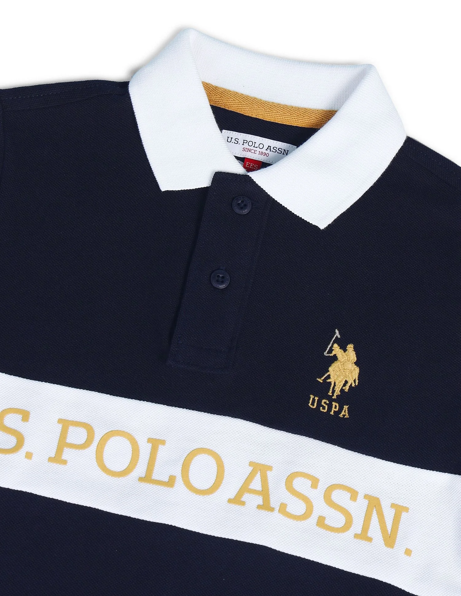 Boys Brand Printed Polo Shirt - Image 7