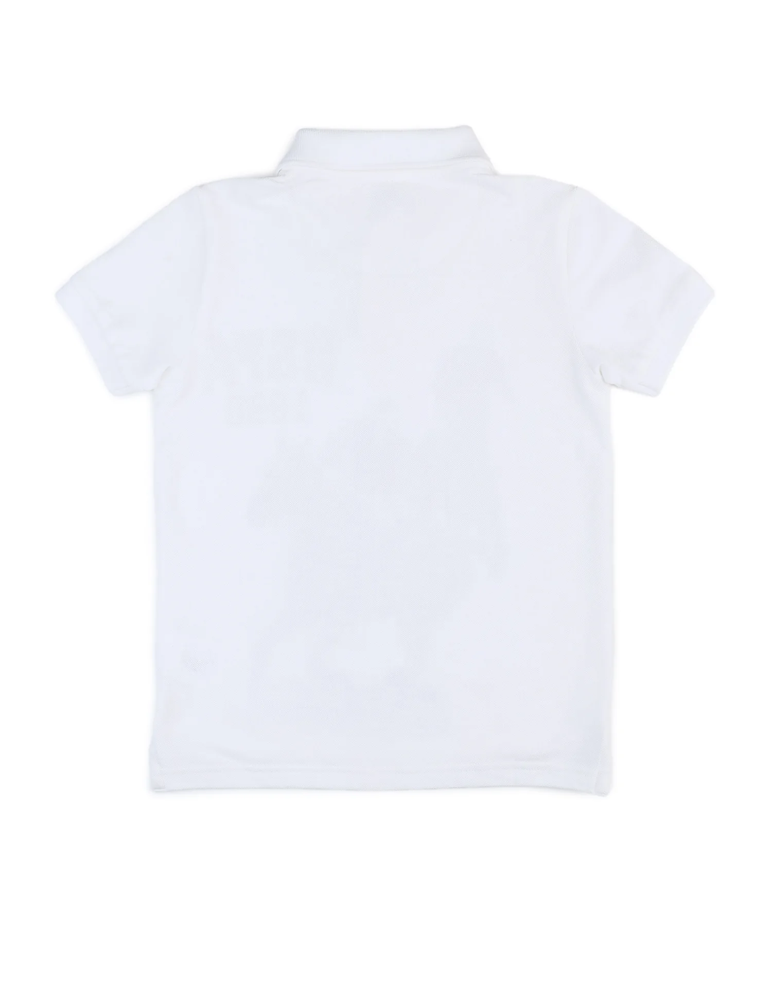 Boys Brand Printed Pure Cotton Polo Shirt - Image 8