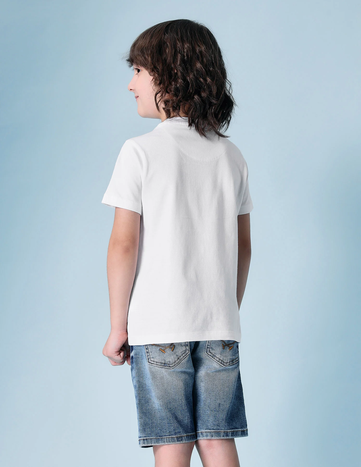 Boys Brand Printed Pure Cotton T-Shirt - Image 5