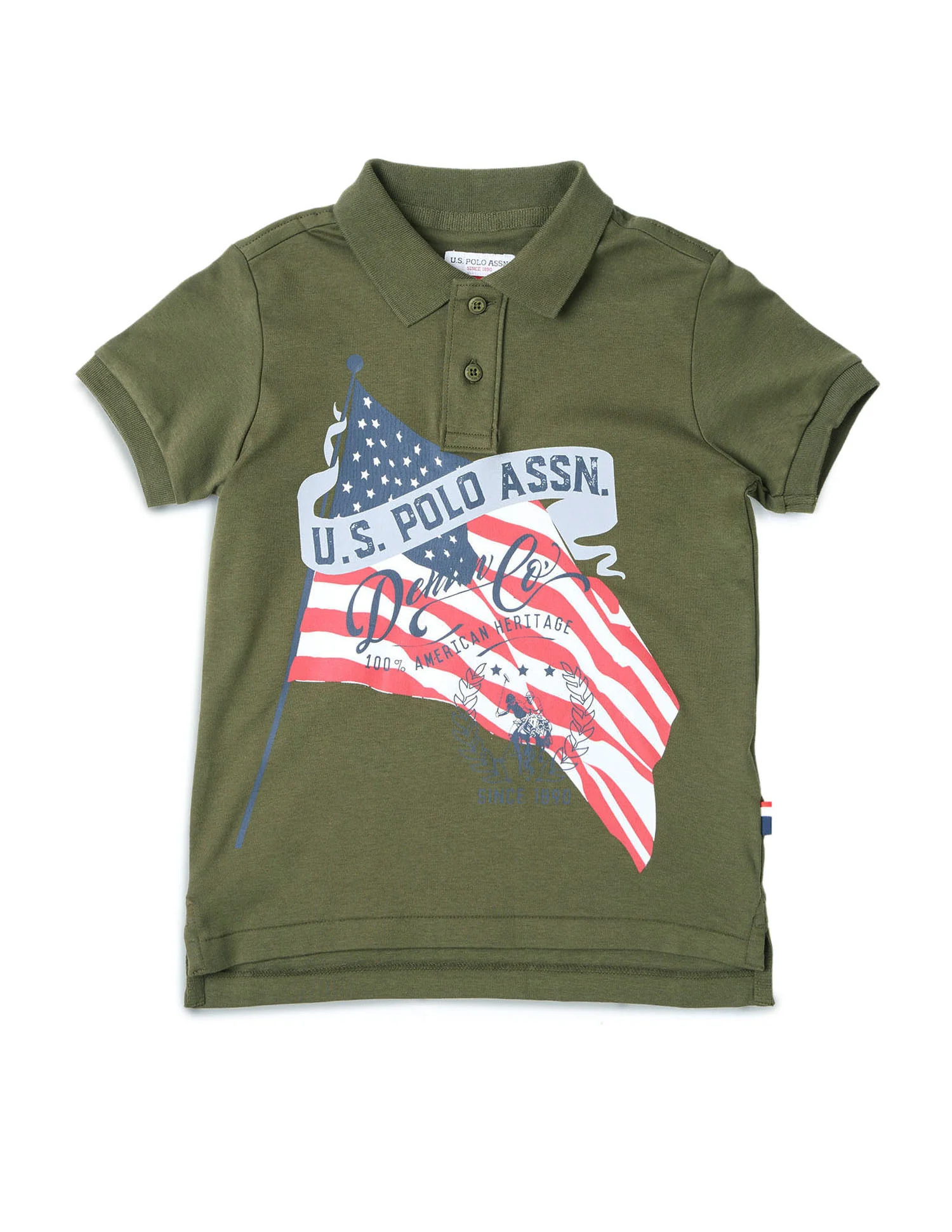 Boys Brand Printed Regular Fit Polo Shirt - Image 5