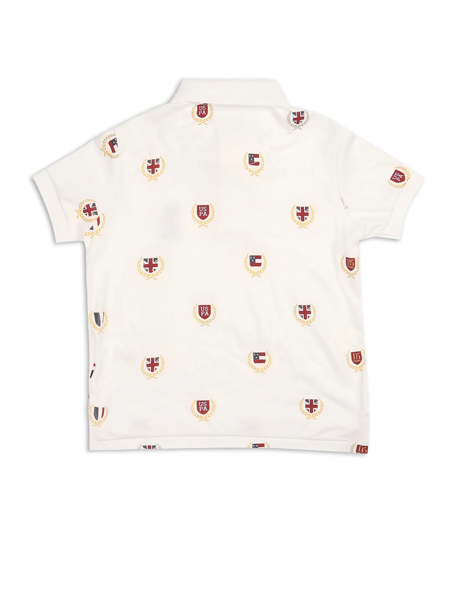 Boys Brand Printed Regular Fit Polo Shirt - Image 8