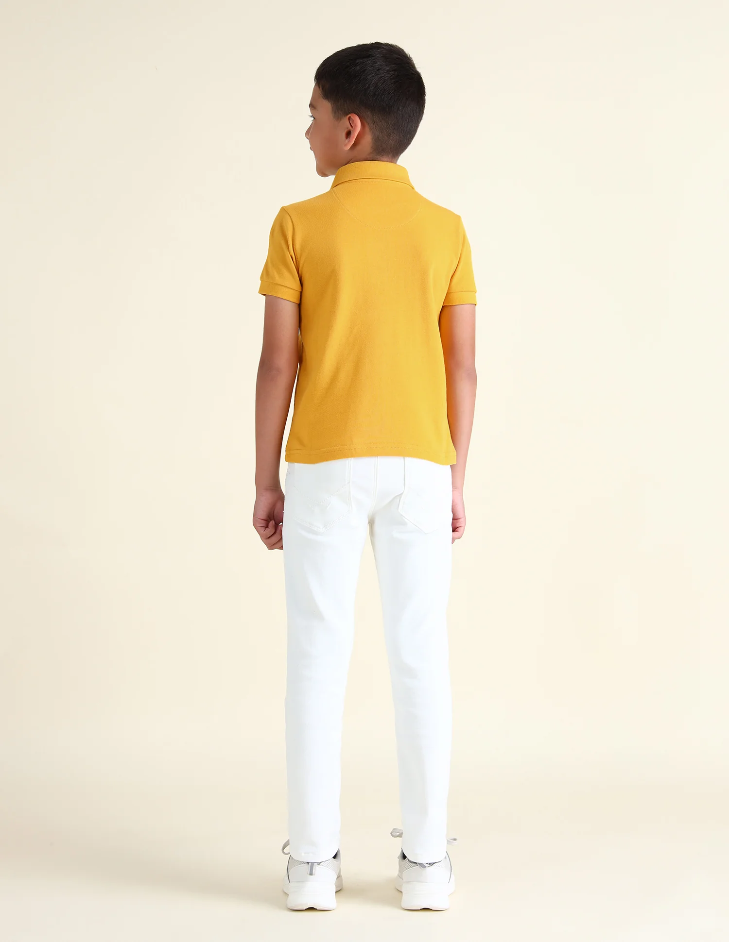 Boys Brand Printed Regular Fit Polo Shirts - Image 4