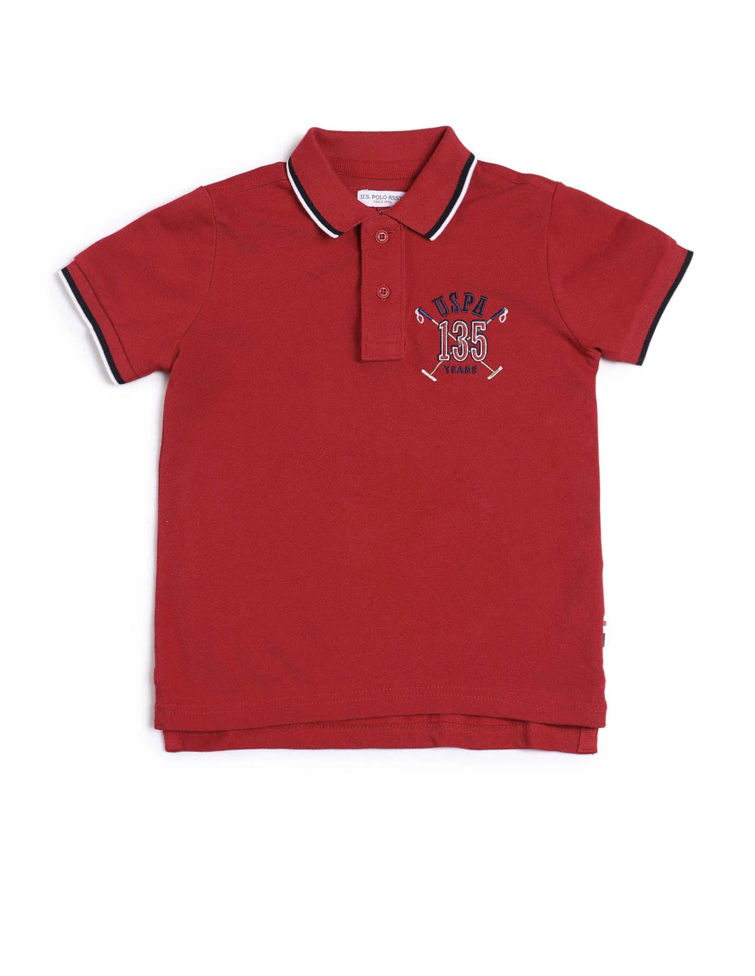 Boys Brand Printed Regular Fit Polo Shirt - Image 5