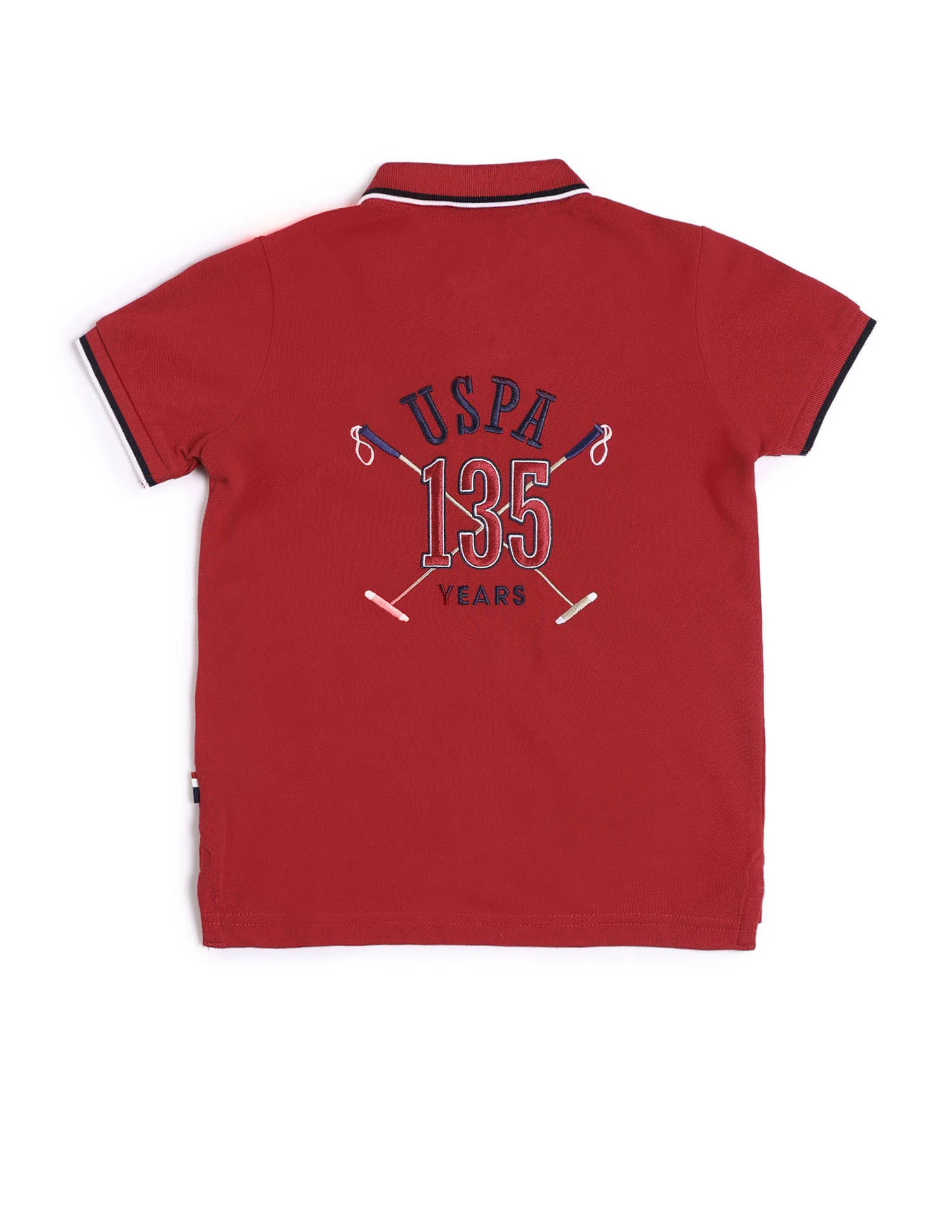 Boys Brand Printed Regular Fit Polo Shirt - Image 6