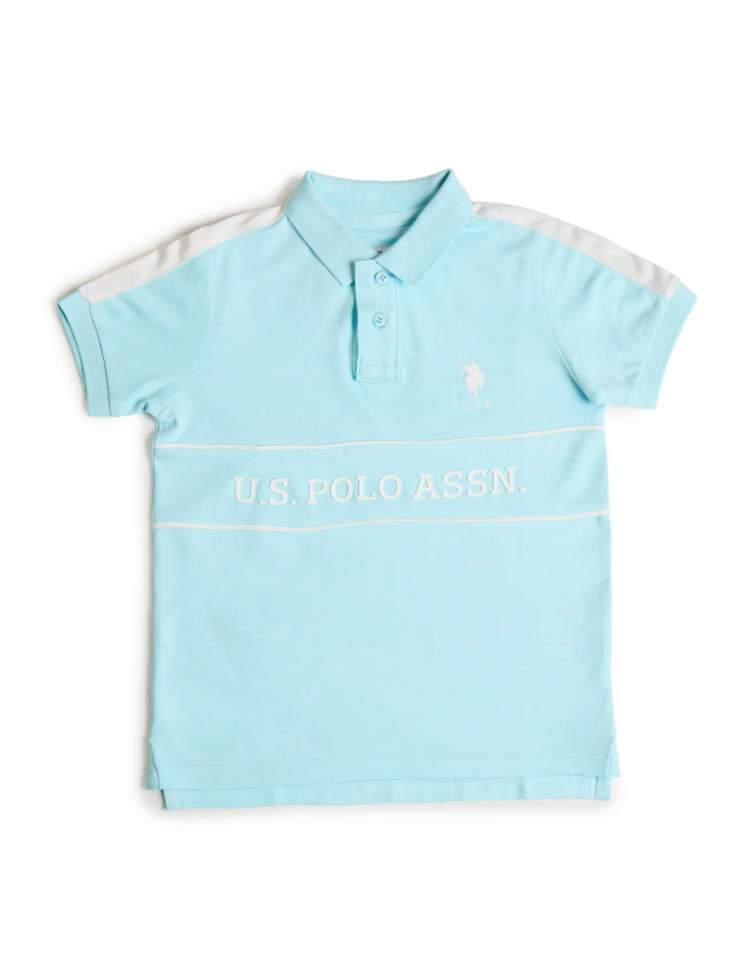 Boys Brand Printed Regular Fit Polo Shirt - Image 5