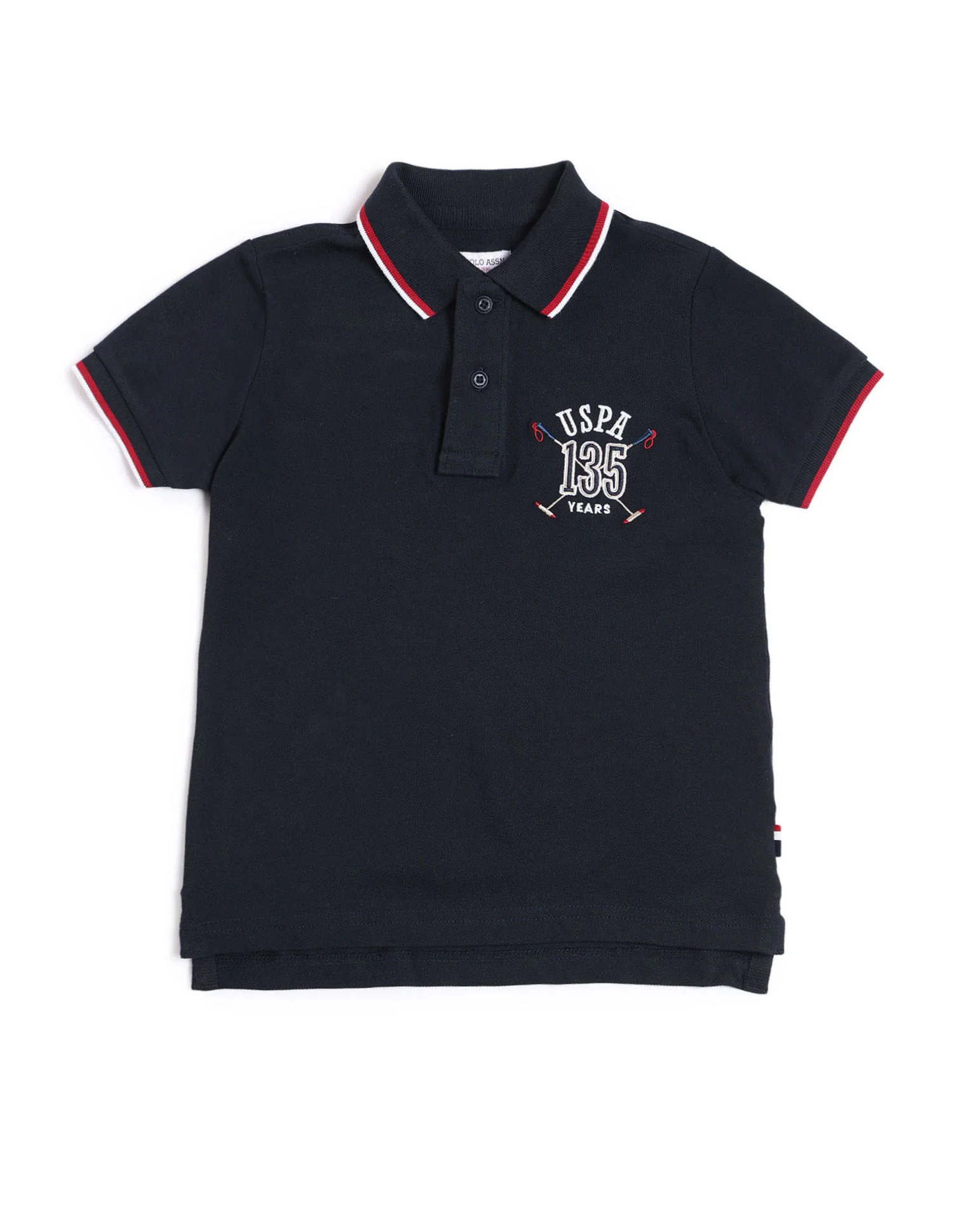 Boys Brand Printed Regular Fit Polo Shirt - Image 5