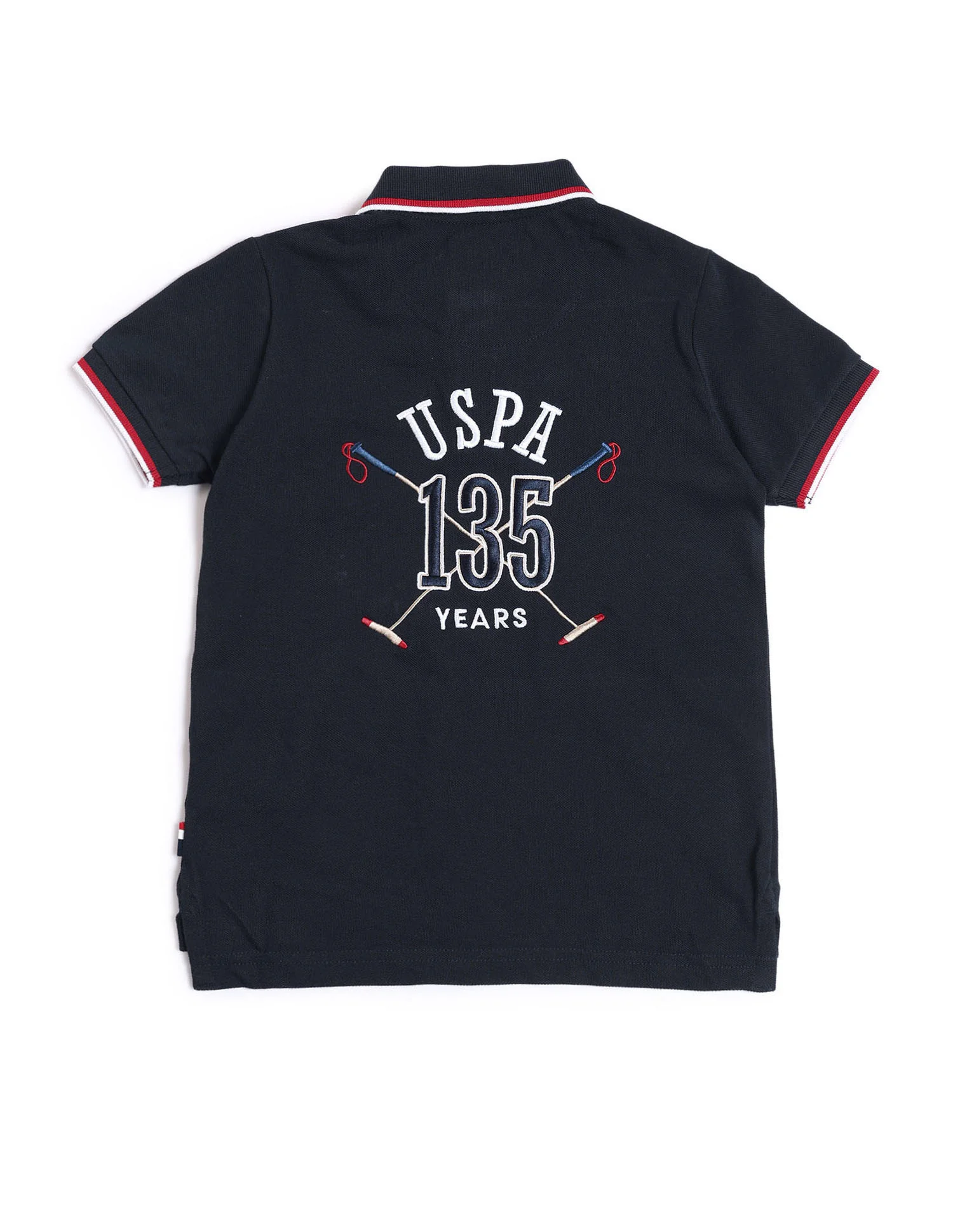 Boys Brand Printed Regular Fit Polo Shirt - Image 6