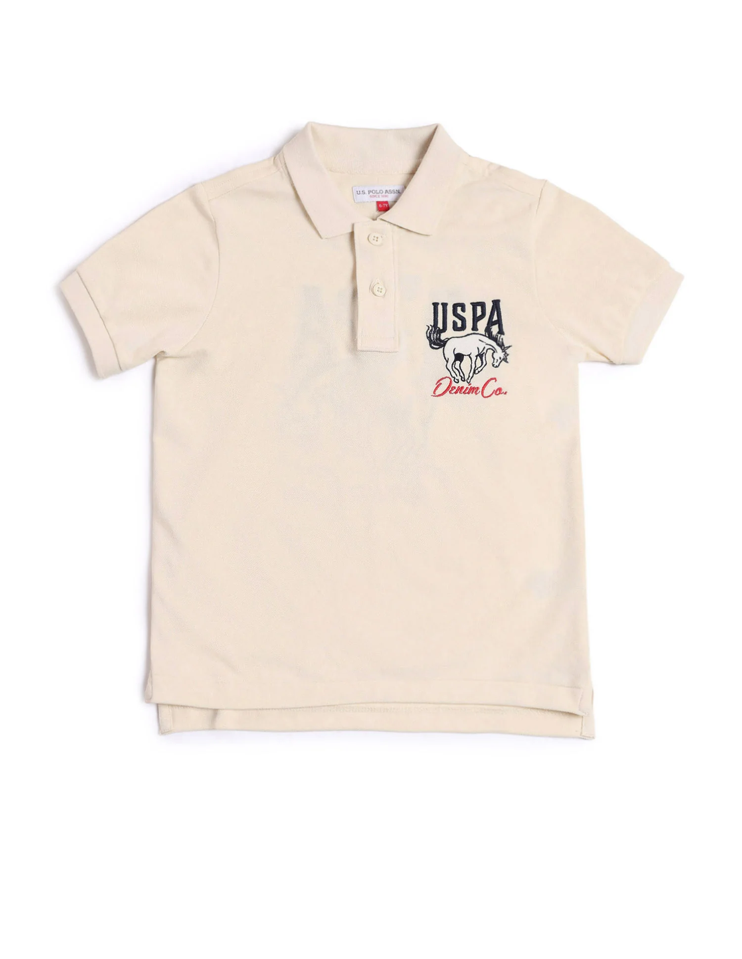 Boys Brand Printed Regular Fit Polo Shirt - Image 6