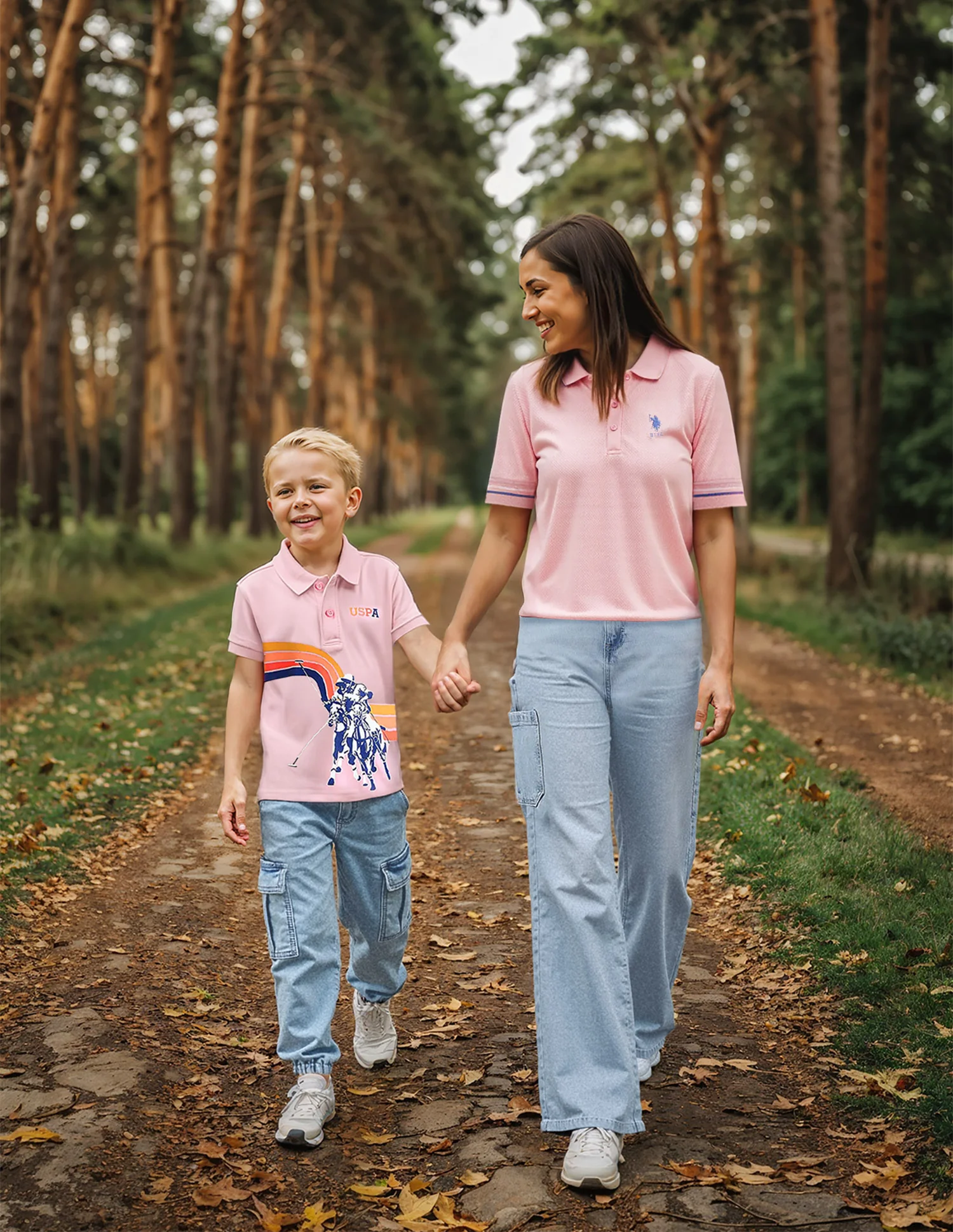Boys Brand Printed Regular Fit Polo Shirts - Image 2