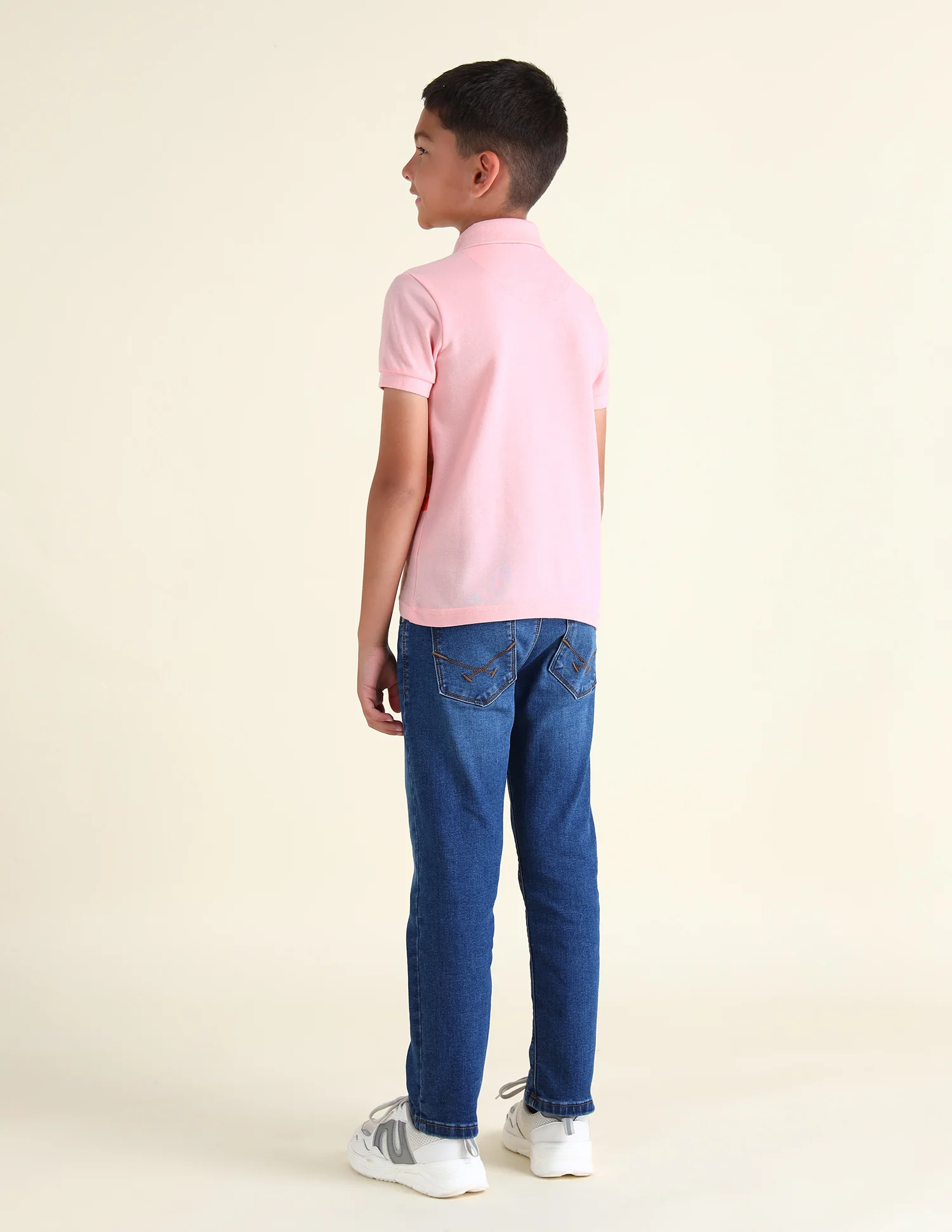Boys Brand Printed Regular Fit Polo Shirts - Image 5