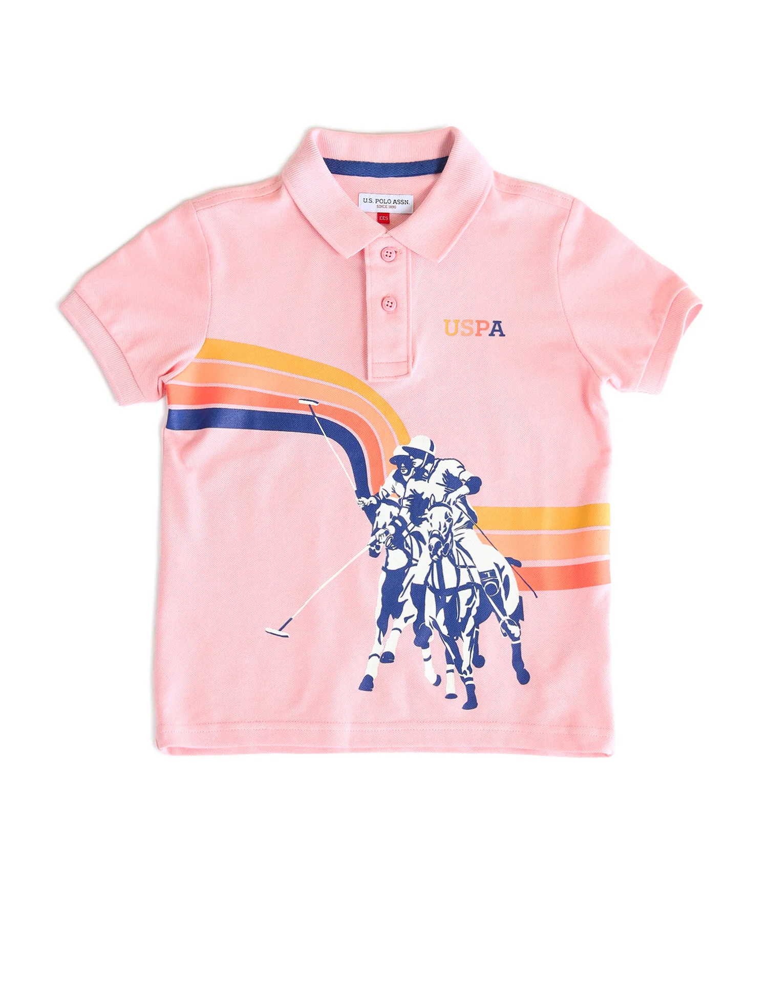 Boys Brand Printed Regular Fit Polo Shirts - Image 6