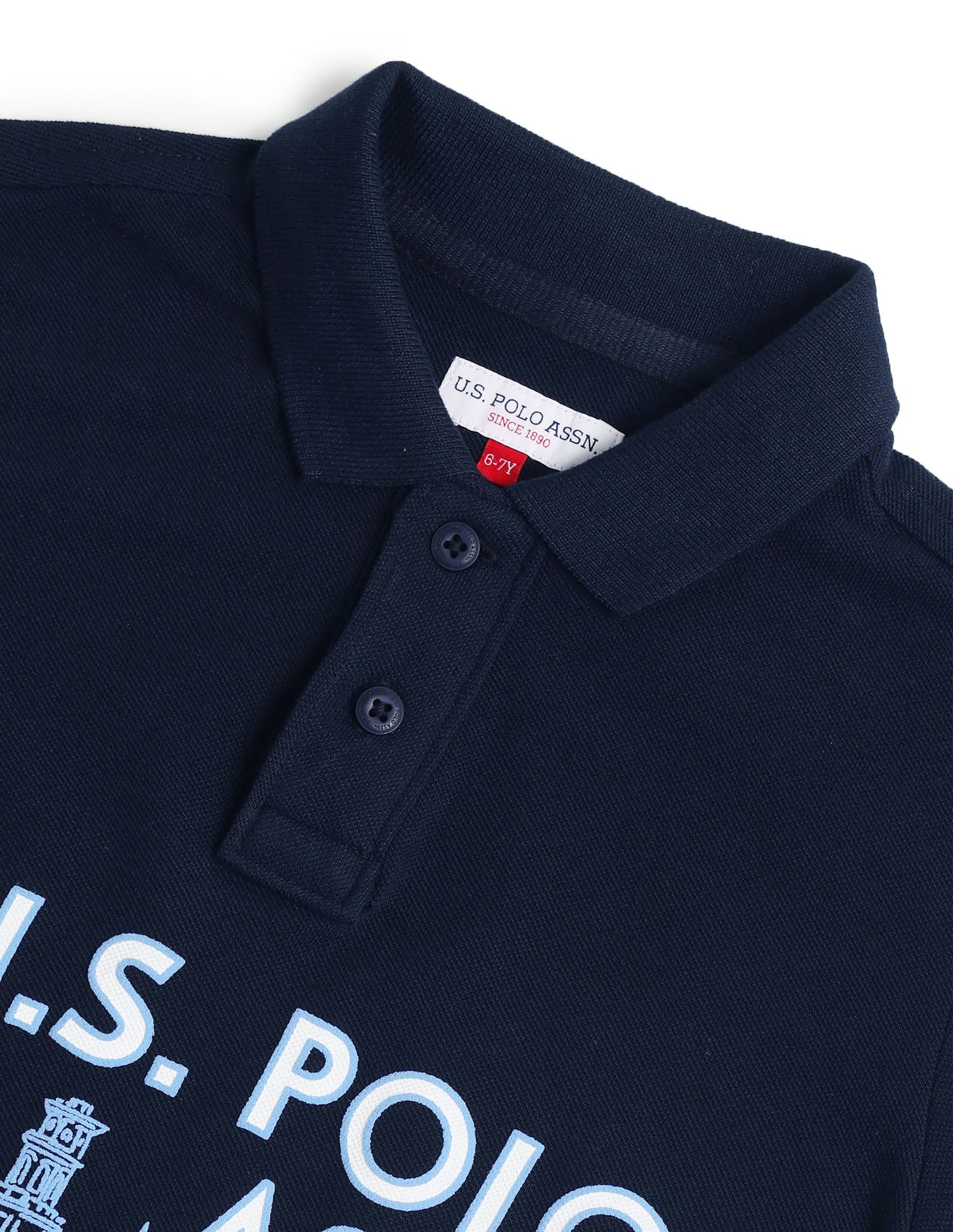 Boys Brand Printed Regular Fit Polo Shirt - Image 8