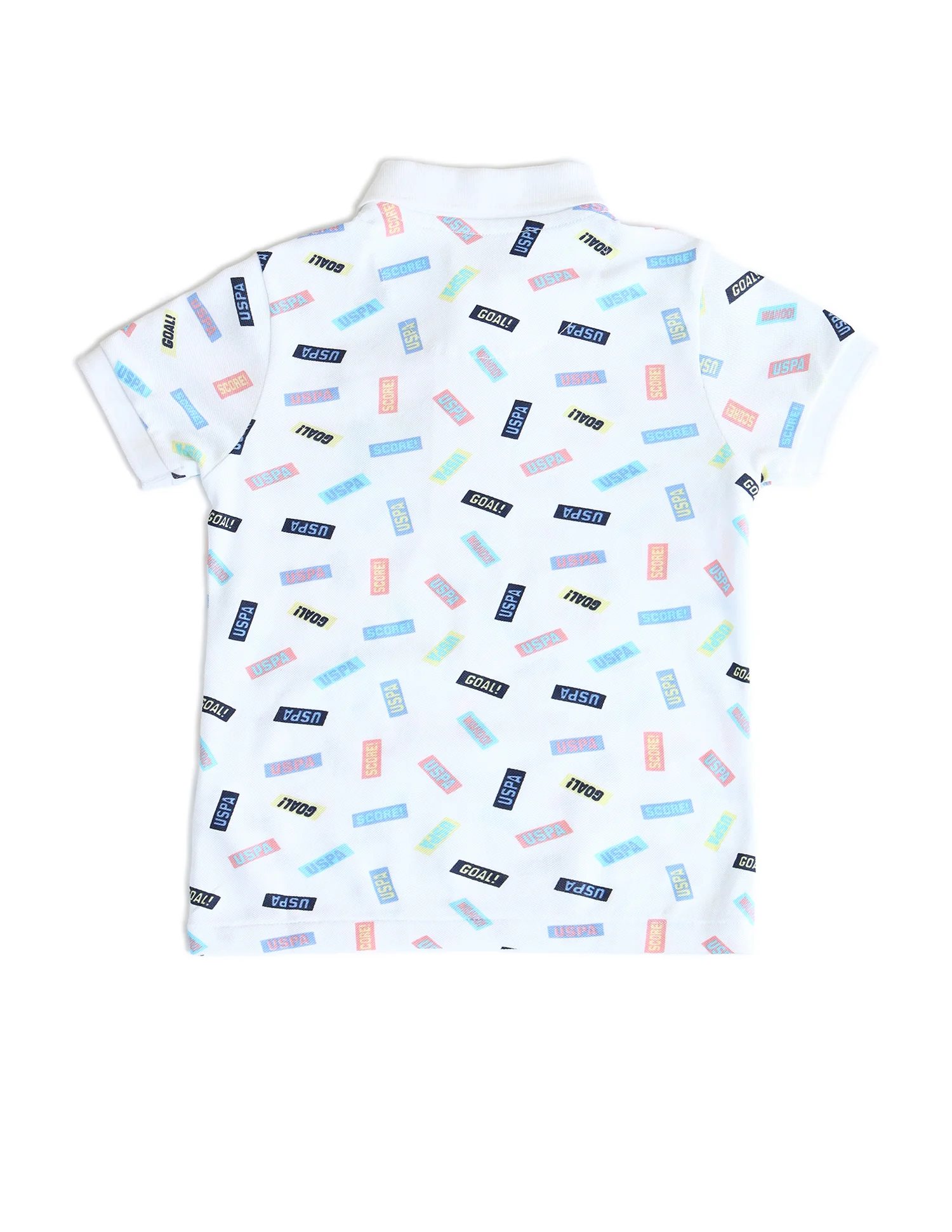 Boys Brand Printed Regular Fit Polo Shirts - Image 6