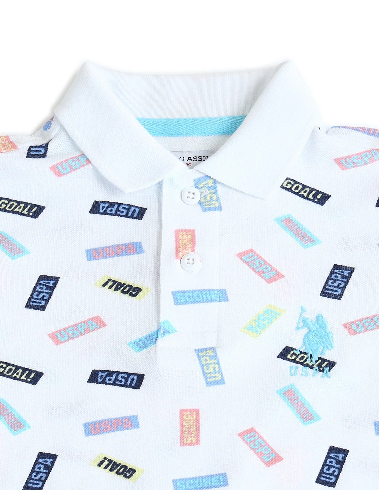 Boys Brand Printed Regular Fit Polo Shirts - Image 7