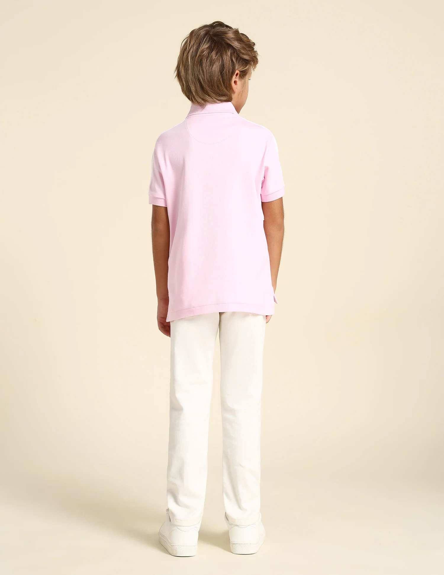 Boys Brand Printed Regular Fit Polo Shirt - Image 4