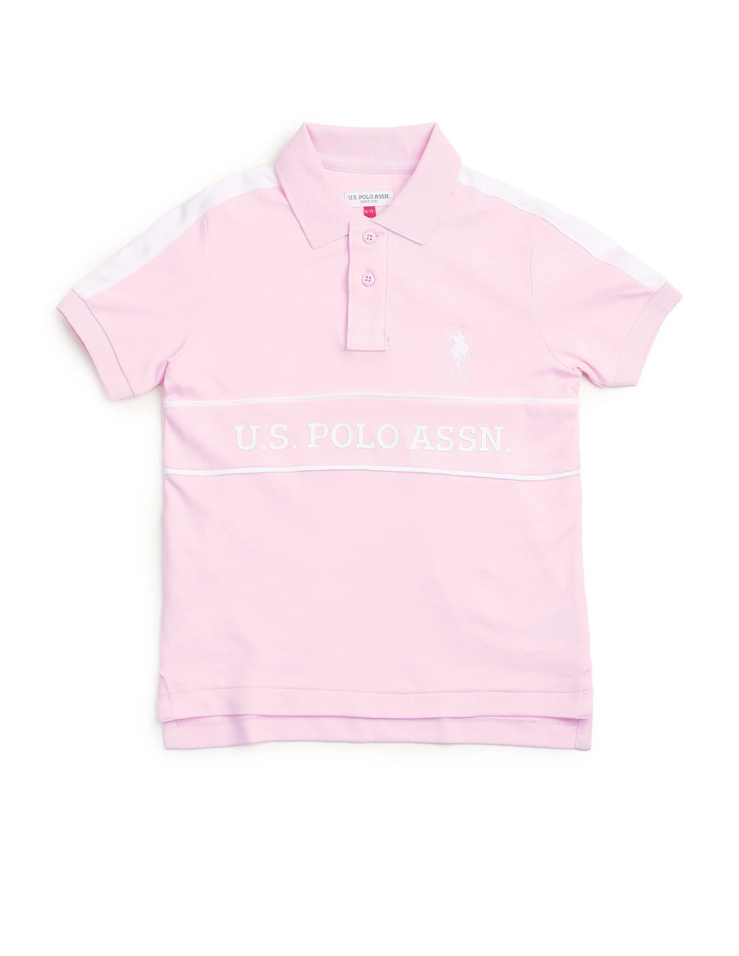 Boys Brand Printed Regular Fit Polo Shirt - Image 6