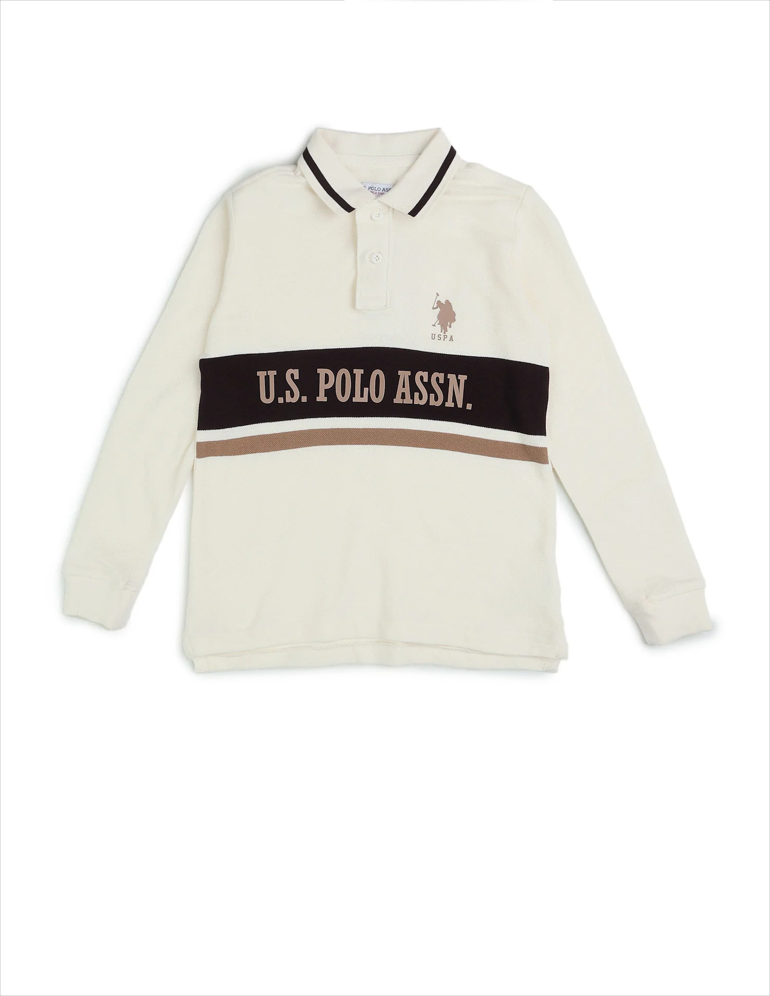 Boys Brand Printed Regular Fit Polo Shirt - Image 7